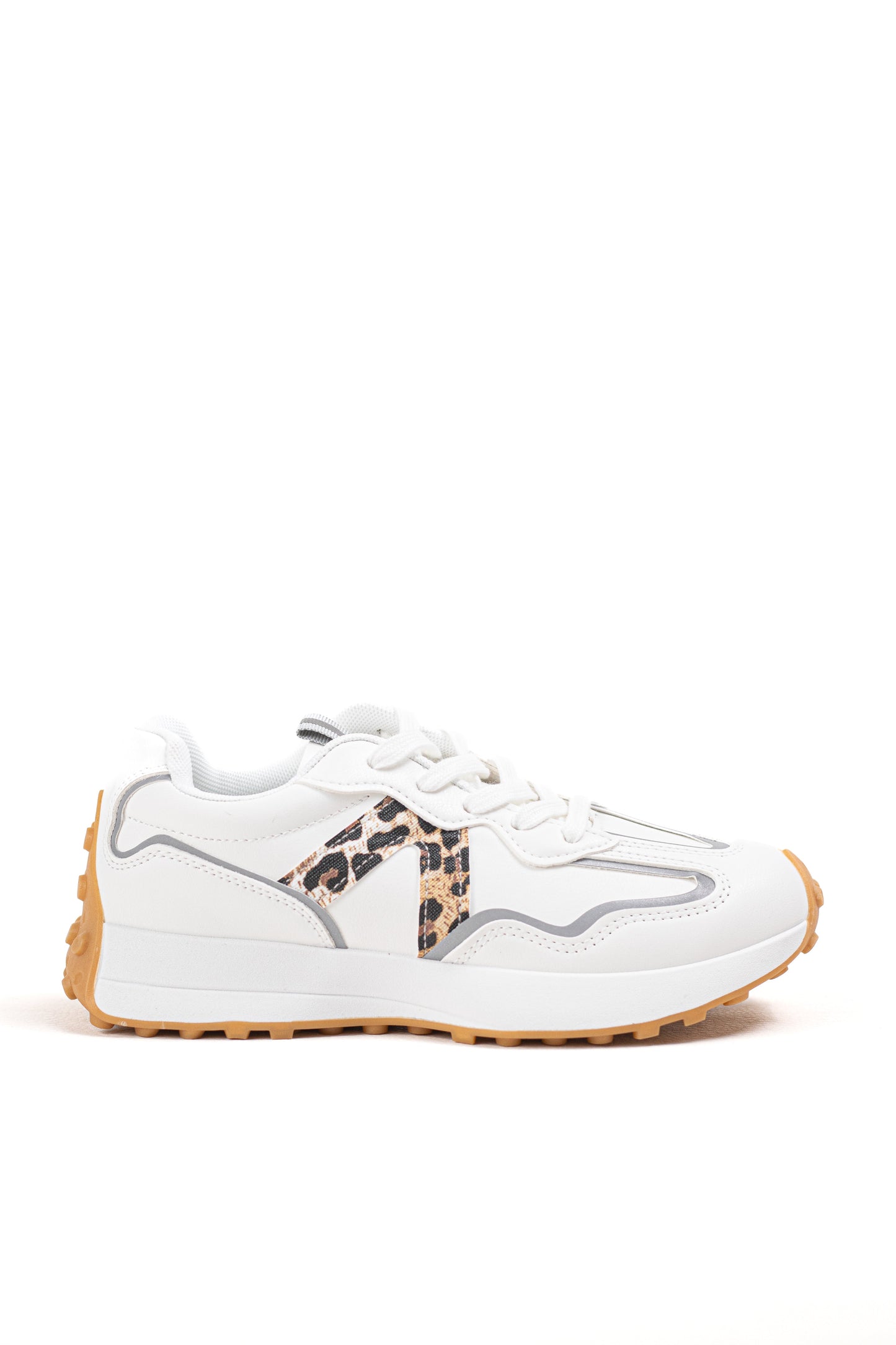zapatillas deportivas con suela de goma y detalles animal print diseno urbano y comodo zapatillas color leopardo talla 40