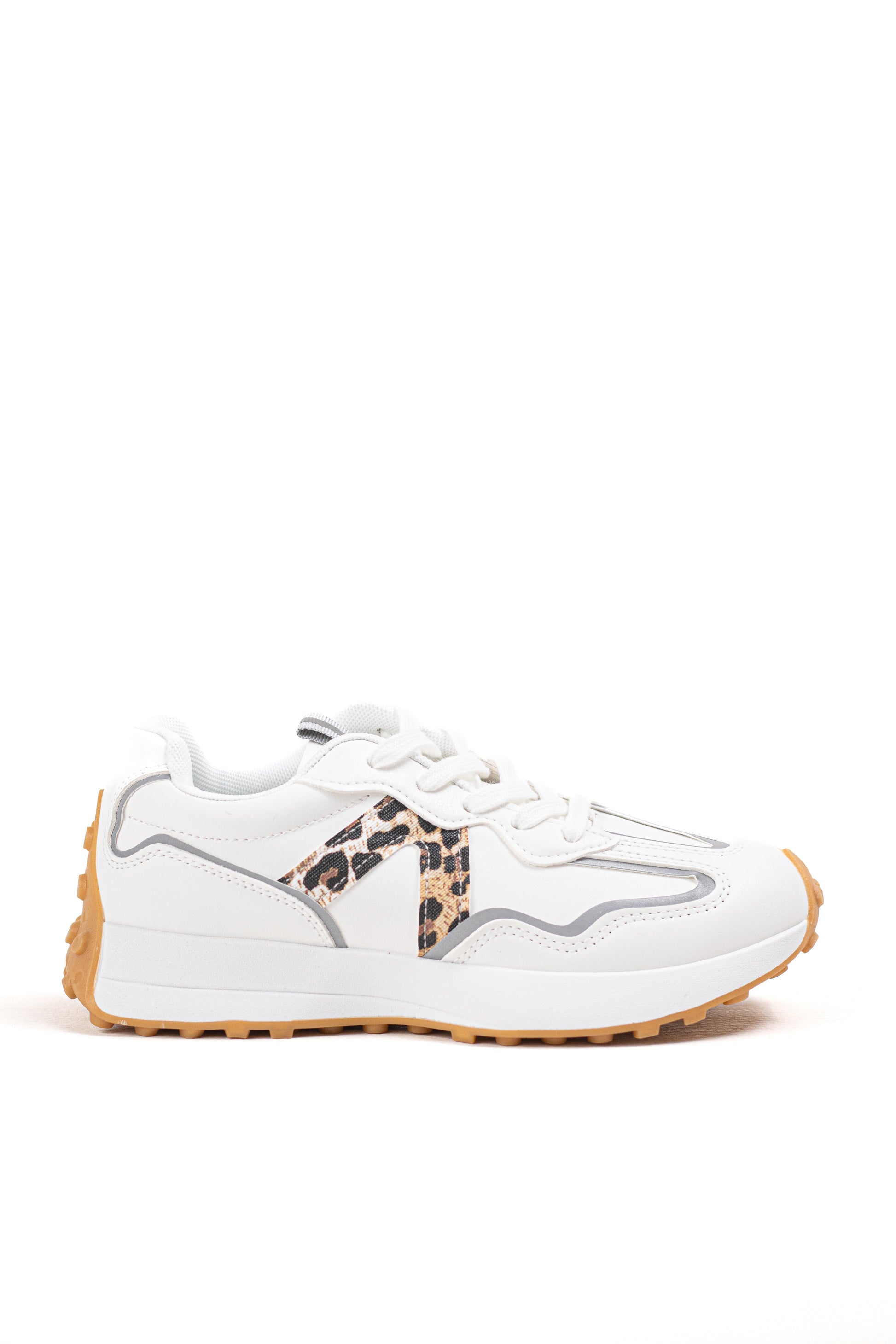 zapatillas deportivas con suela de goma y detalles animal print diseno urbano y comodo zapatillas color leopardo talla 40