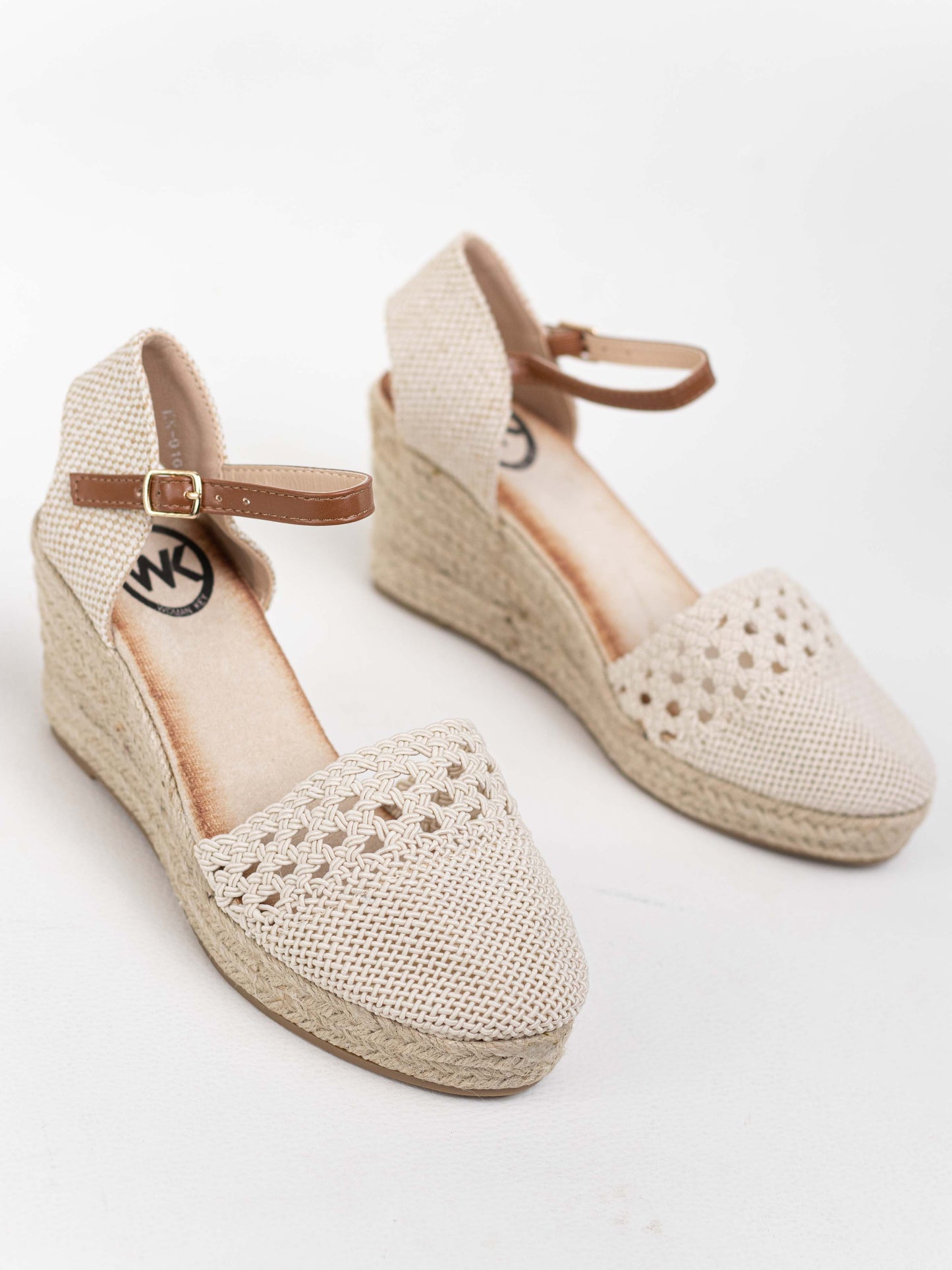 alpargatas crochet mujer cunas de esparto Beige 37