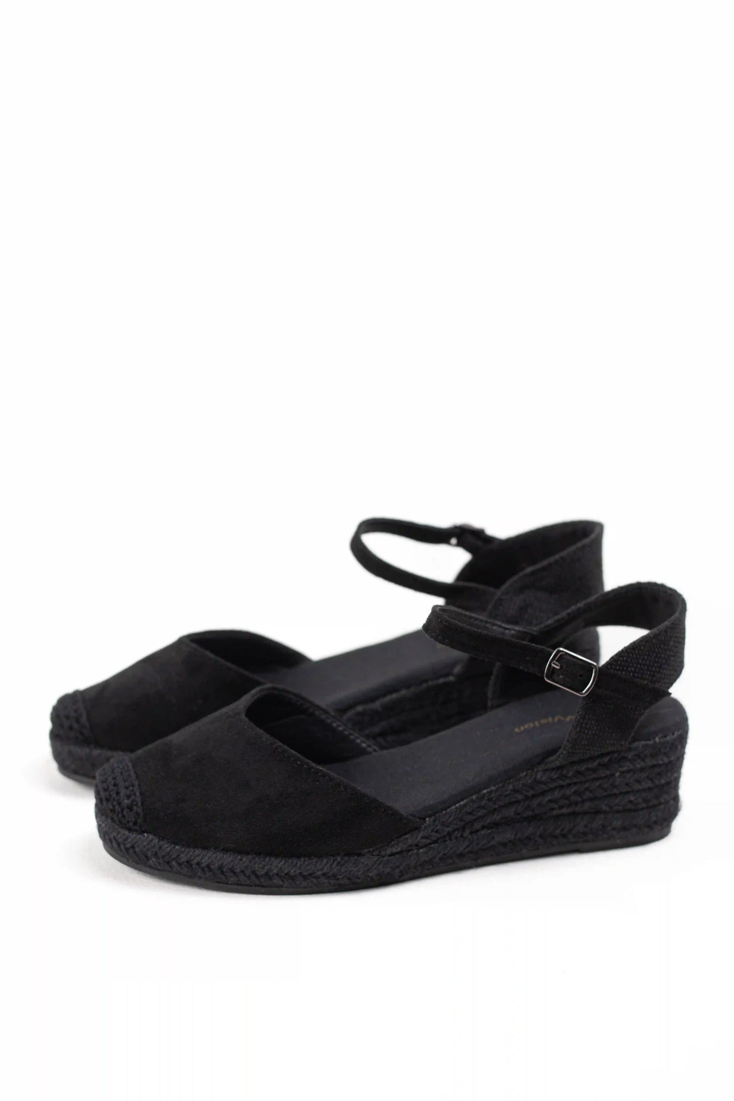 alpargatas de cuna baja con plataforma de rafia con pulsera ajustable y suela trenzada alpargatas color Doradas talla 41
