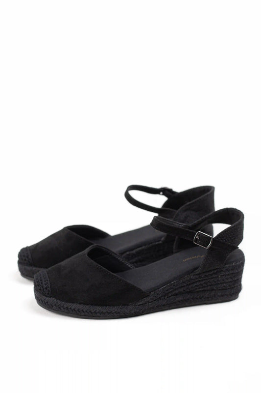 alpargatas de cuna baja con plataforma de rafia con pulsera ajustable y suela trenzada alpargatas color Doradas talla 41