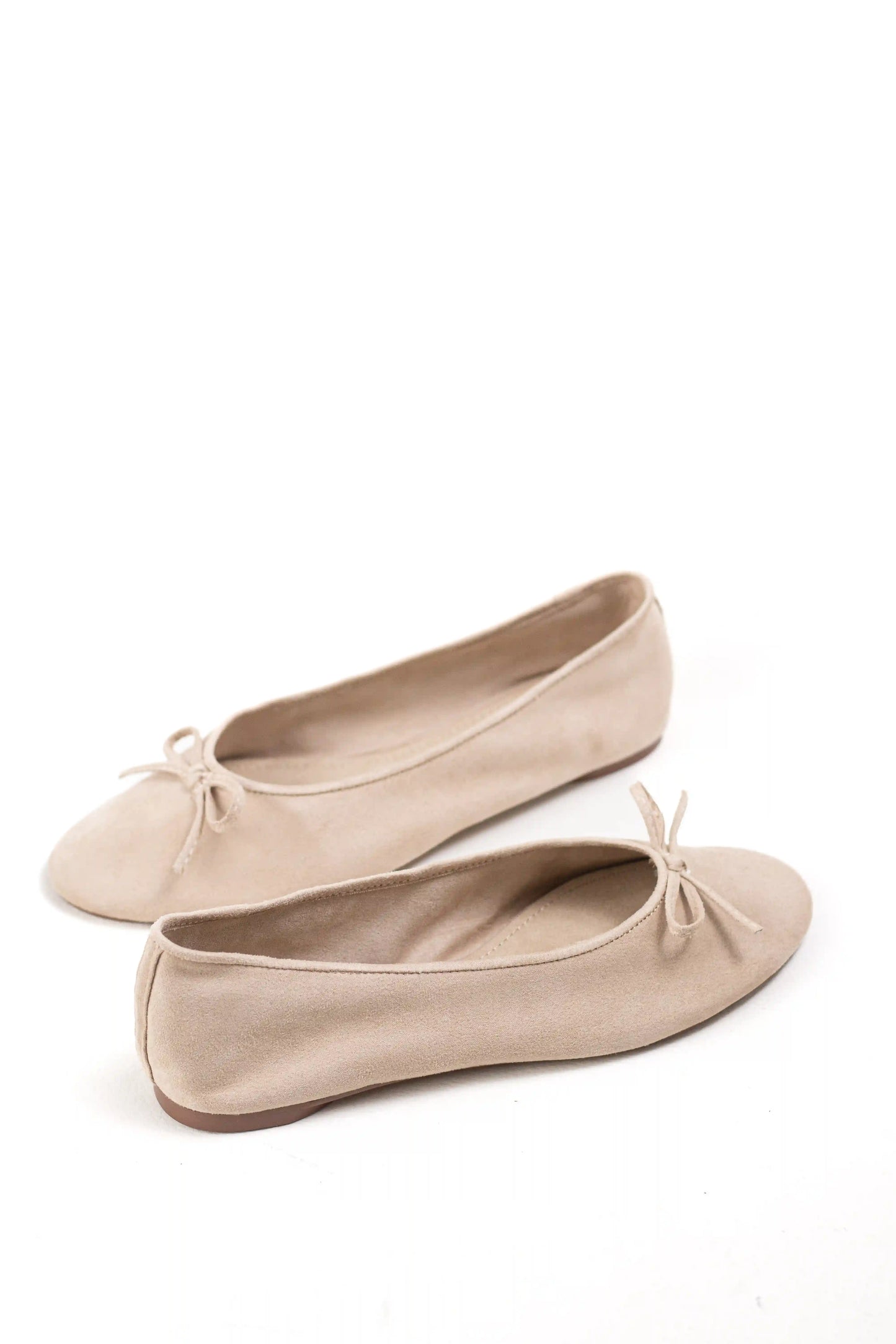 bailarina de ante con punta afilada y lazo decorativo corina color Azul talla 40