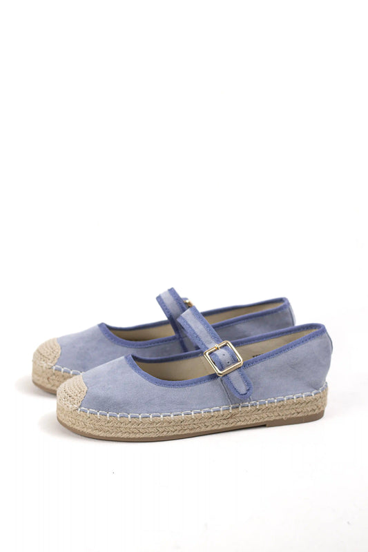 alpargatas con plataforma de yute y pulsera ajustable color Beige talla 37