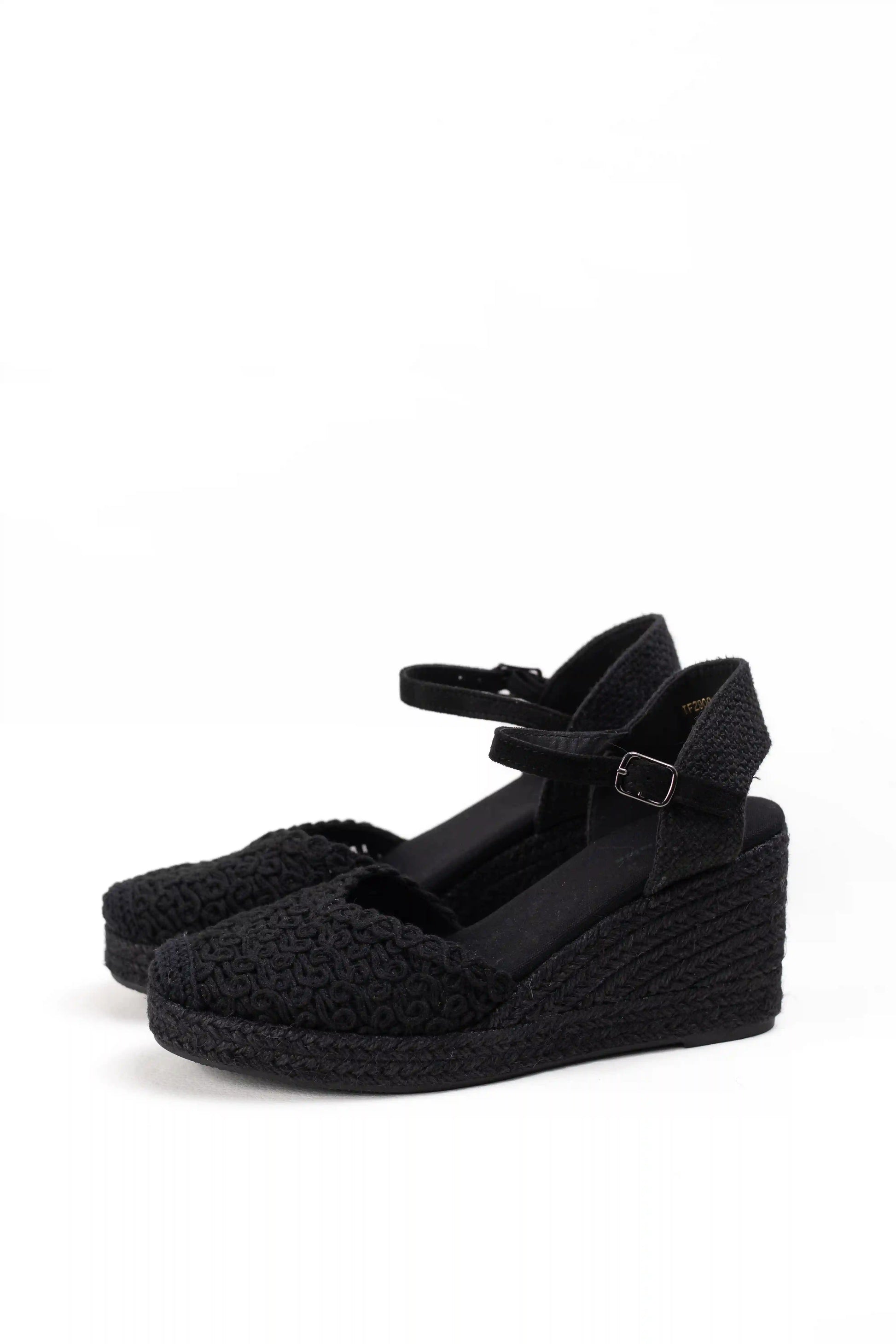 alpargatas de cuna alta de espartos con plataforma diseno crochet sandalias elegantes para verano alpargatas color Beige talla 40