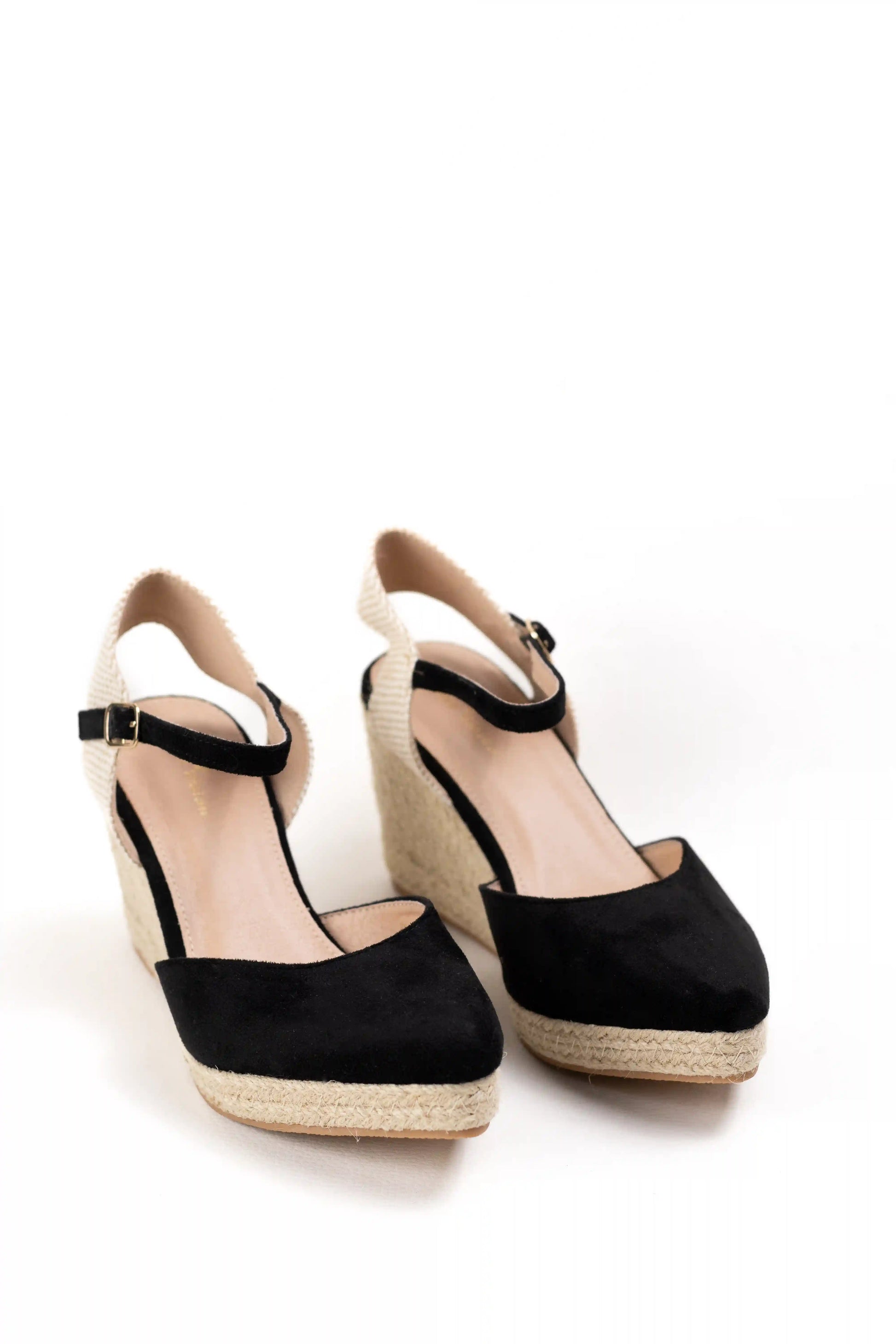 alpargatas de cuna con punta afilada y suela de esparto sandalias elegantes para verano alpargatas color Beige talla 41