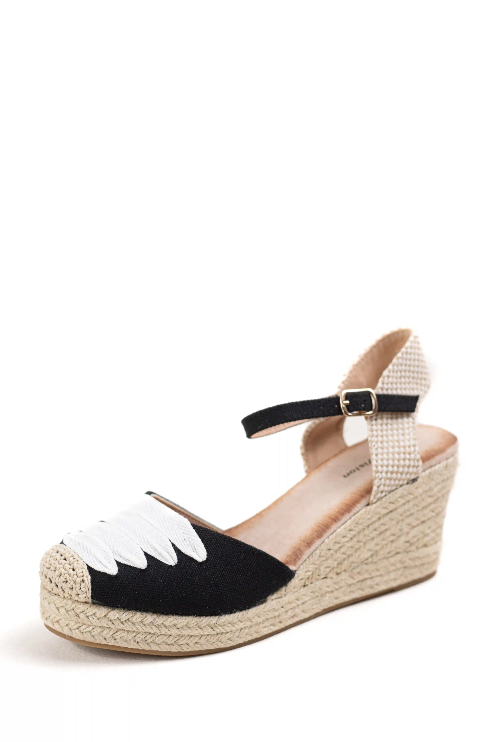 alpargatas valencianas de cuna de espartos con plataforma el equilibrio perfecto entre estilo y comodidad color Negro talla 39