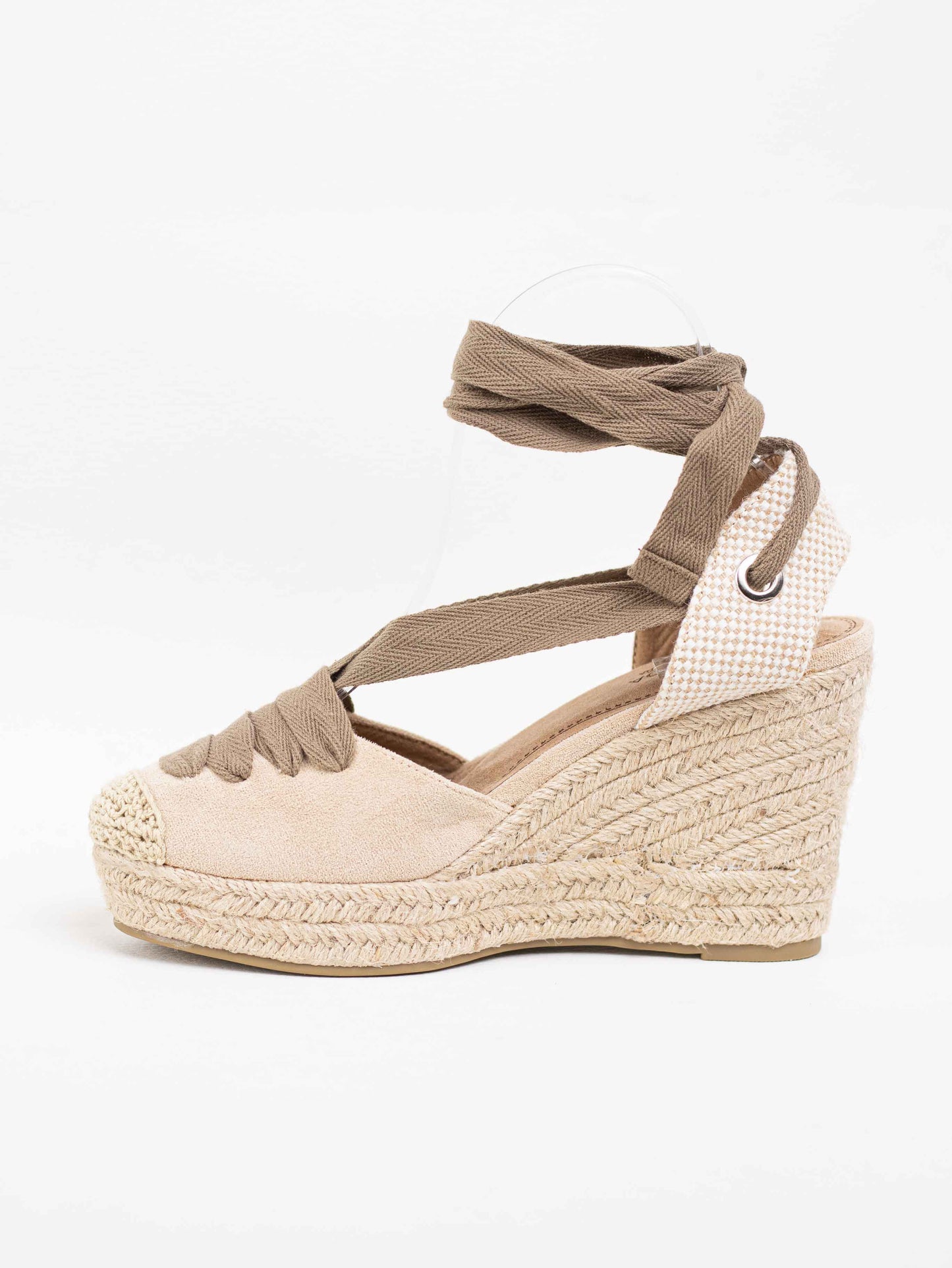 alpargata cuna mujer estilo boho Beige/Verde 40