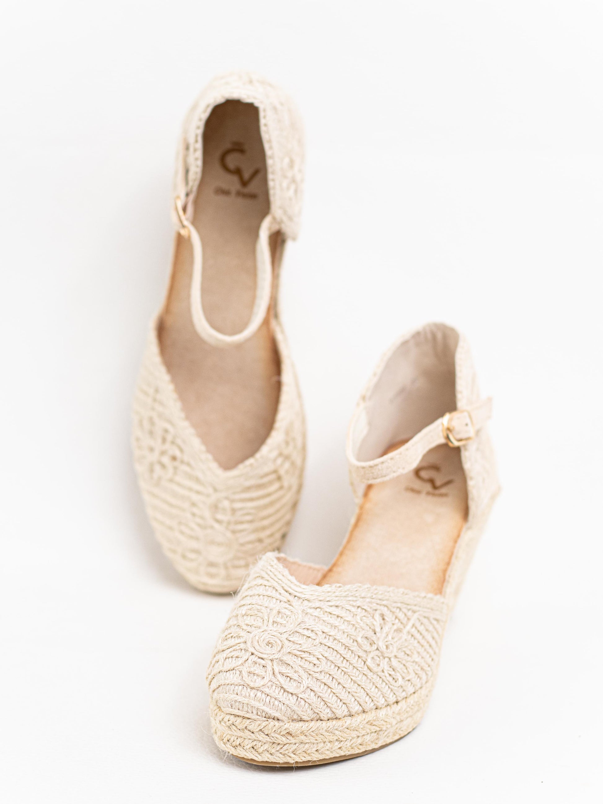 alpargatas cunas crochet Beige 40