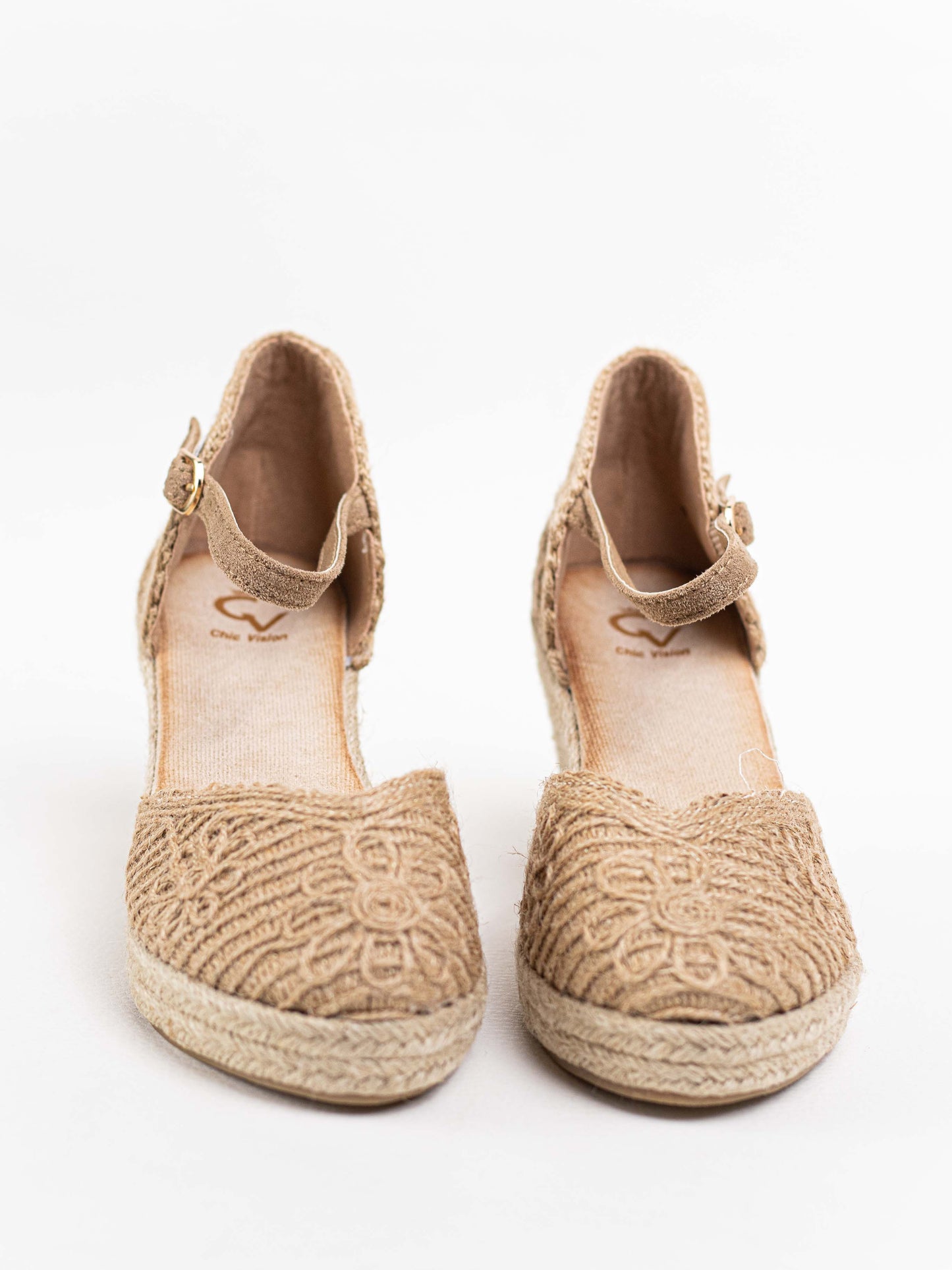 alpargatas cunas crochet Khaki 38