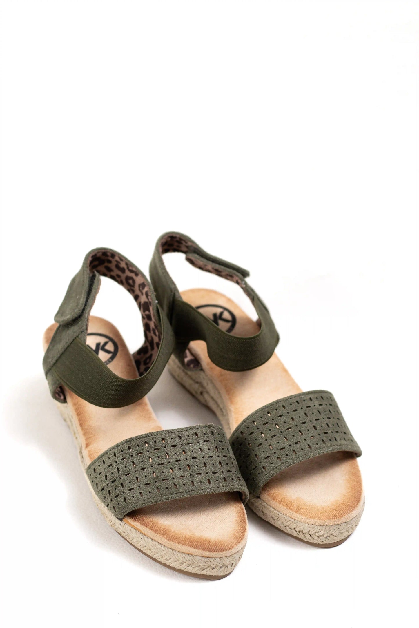 sandalias cuna baja de esparto y cierre con velcro diseno ligero y transpirable para maxima comodidad color Verde talla 39
