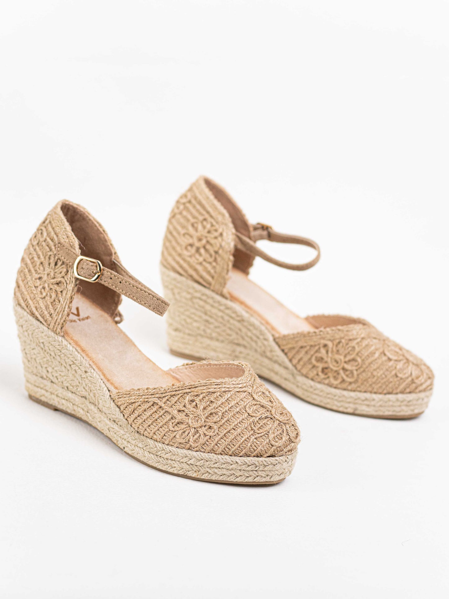 alpargatas cunas crochet Khaki 37