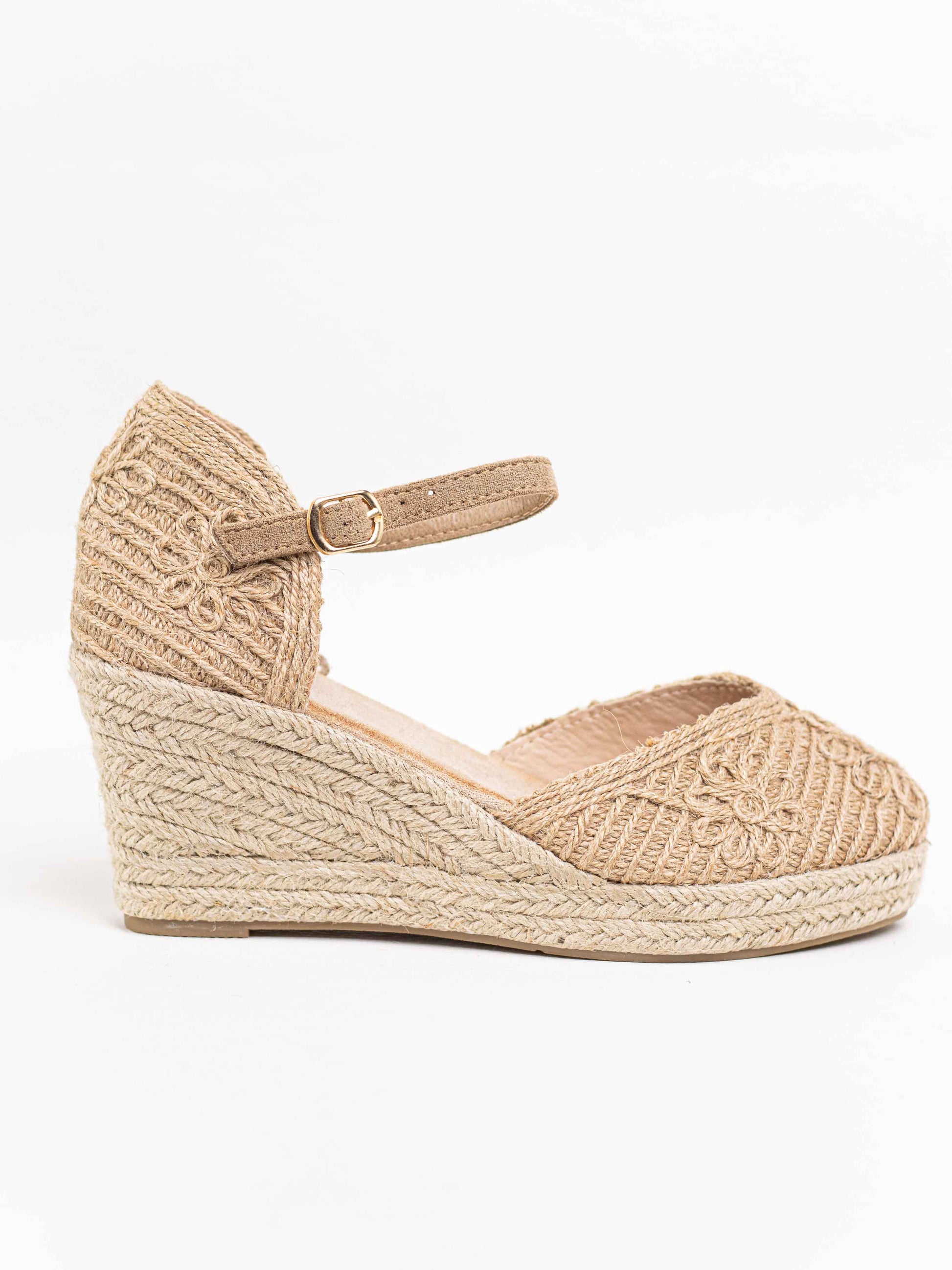 alpargatas cunas crochet Beige 36