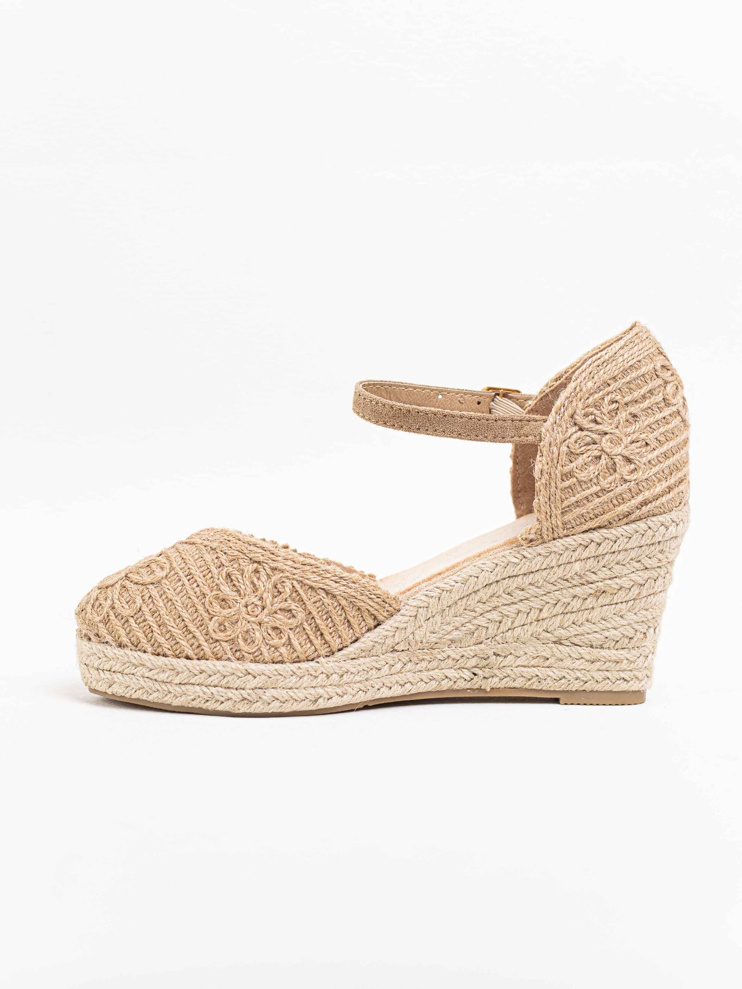 alpargatas cunas crochet Beige 37