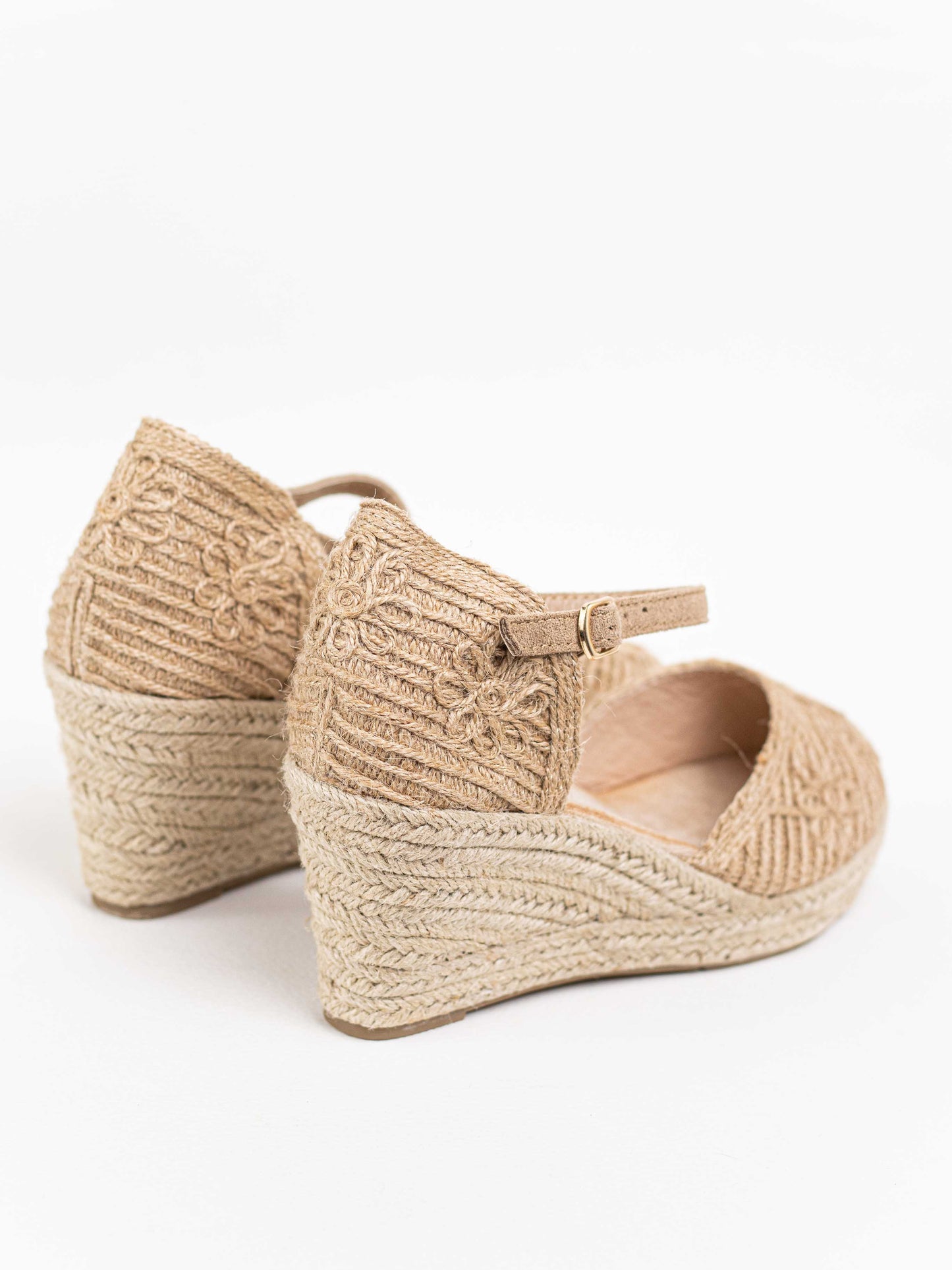 alpargatas cunas crochet Khaki 41