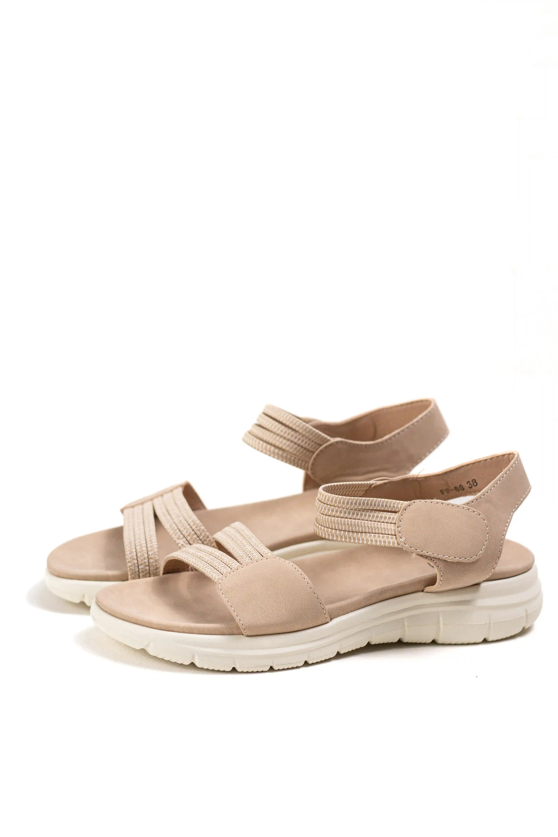 sandalias deportivas con plantilla acolchada cierre velcro diseno ligero y versatil color Kaki talla 36