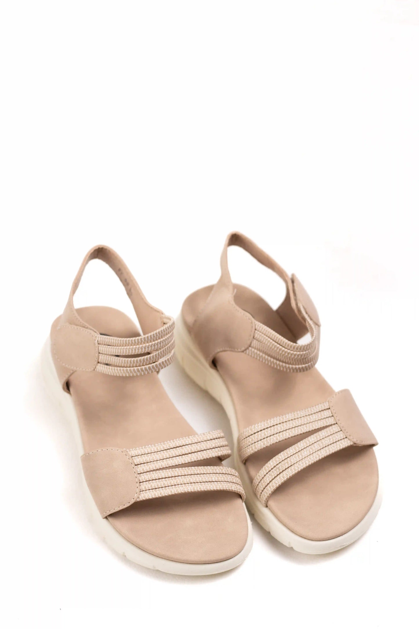 sandalias deportivas con plantilla acolchada cierre velcro diseno ligero y versatil color Kaki talla 37