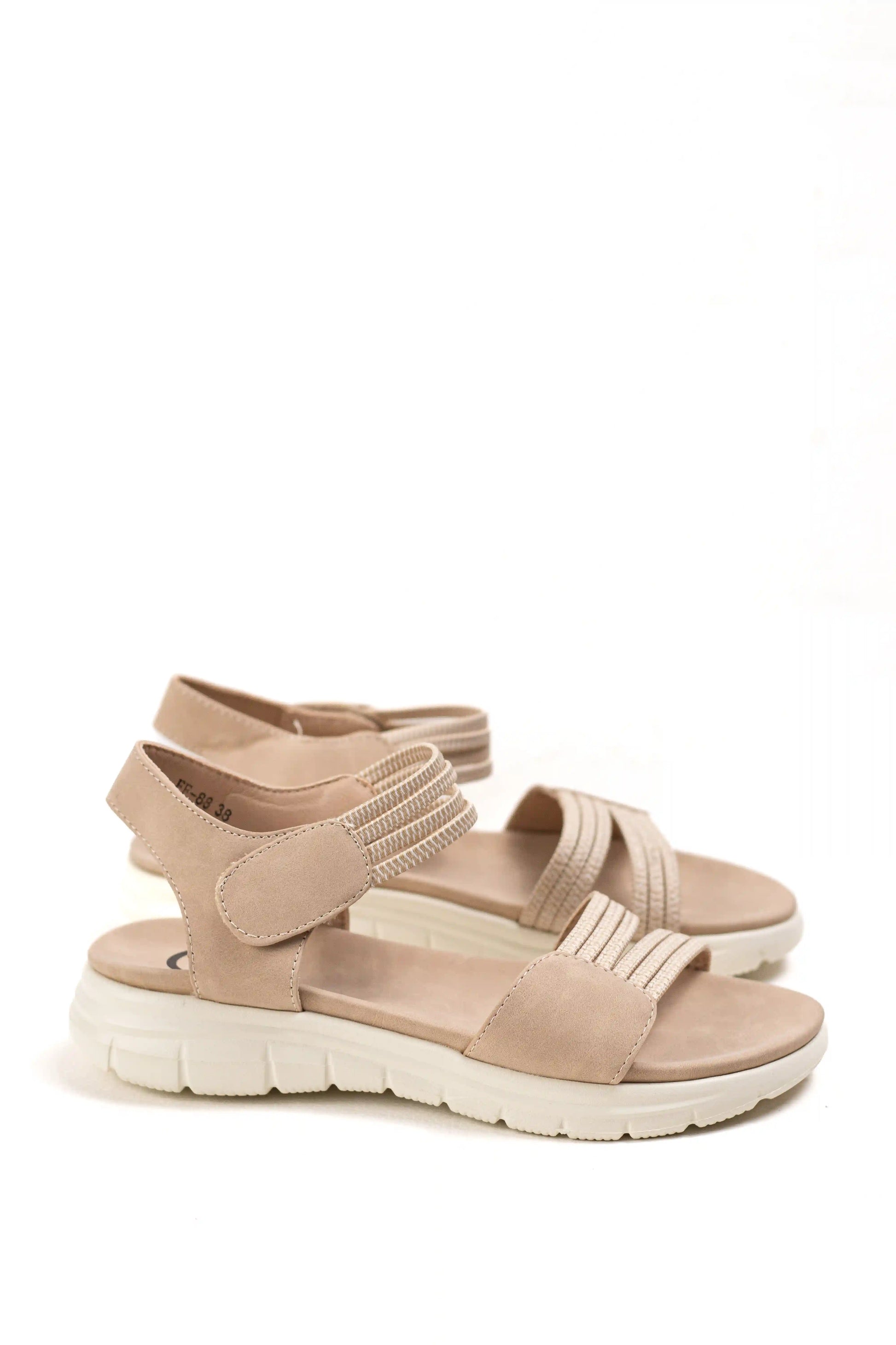 sandalias deportivas con plantilla acolchada cierre velcro diseno ligero y versatil color Kaki talla 39