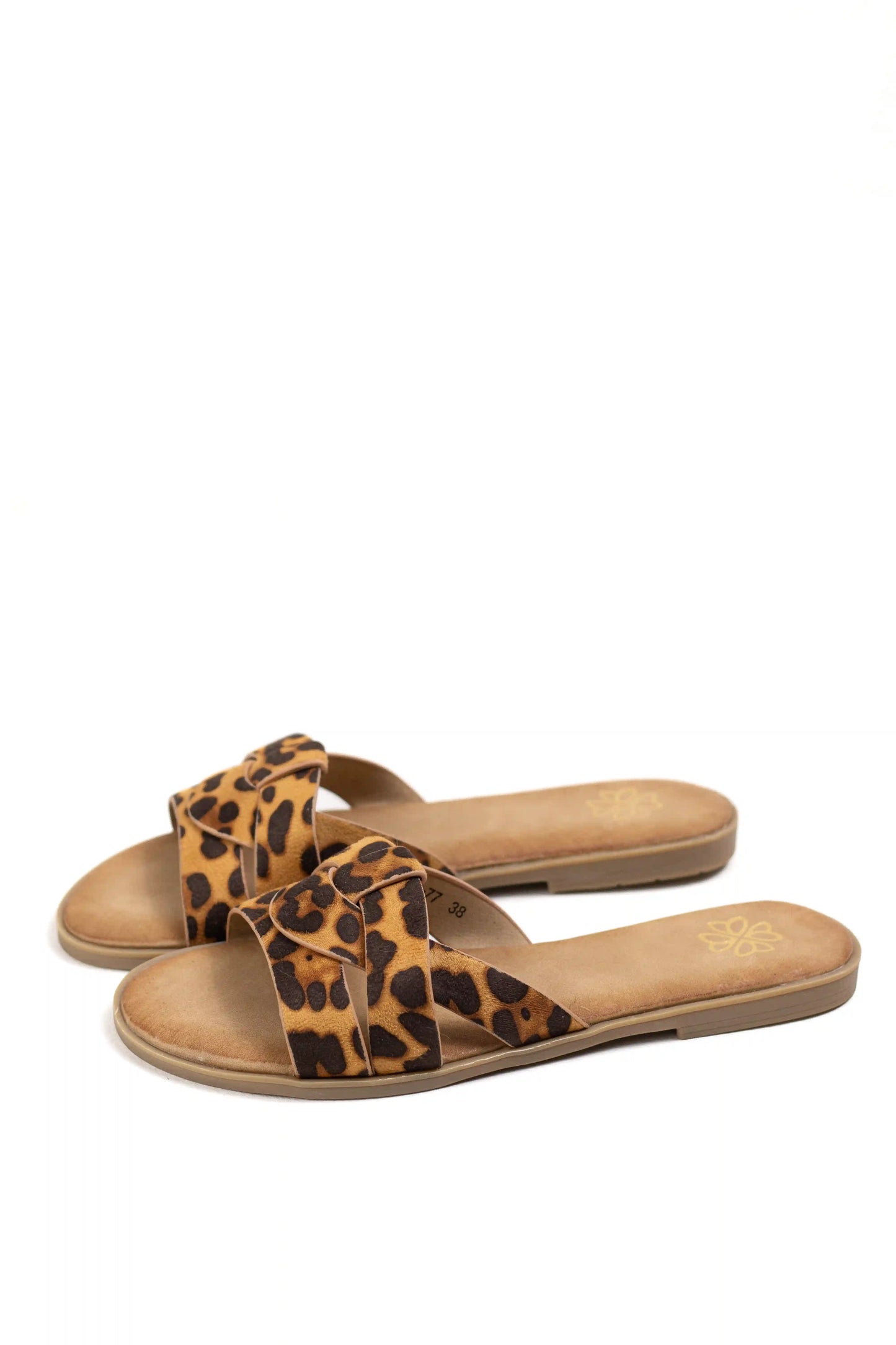 sandalias planas con plantilla acolchada diseno entrelazado comodas y versatiles para el verano color Kaki talla 41