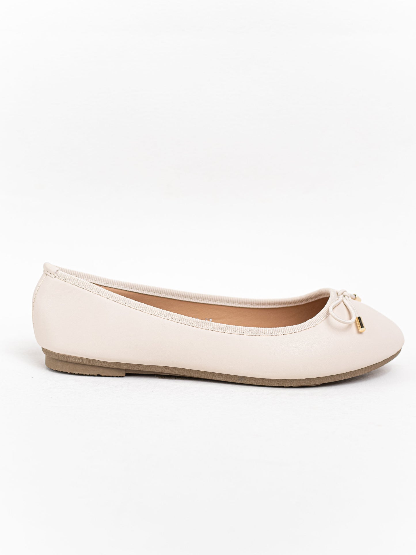 bailarinas planas con lazo Beige 41