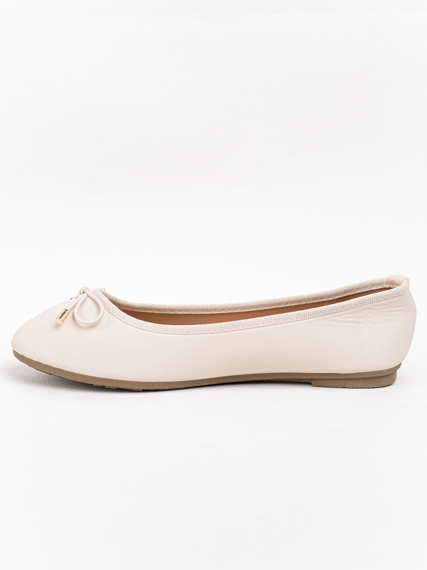 bailarinas planas con lazo Beige 40