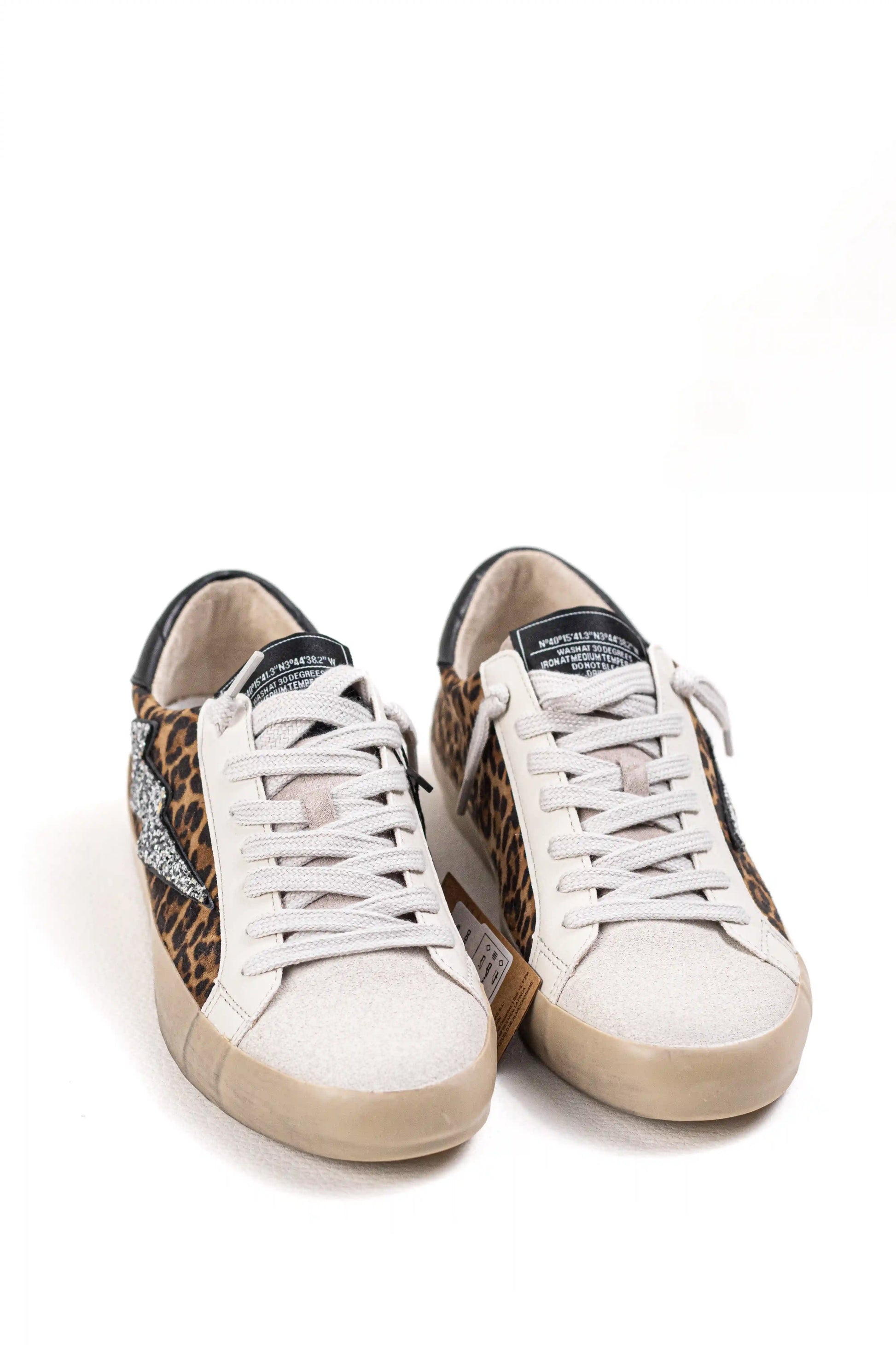 zapatillas mujer casual urbanas con glitter detalle rayo lateral y suela de goma comoda para looks modernos Negro 38