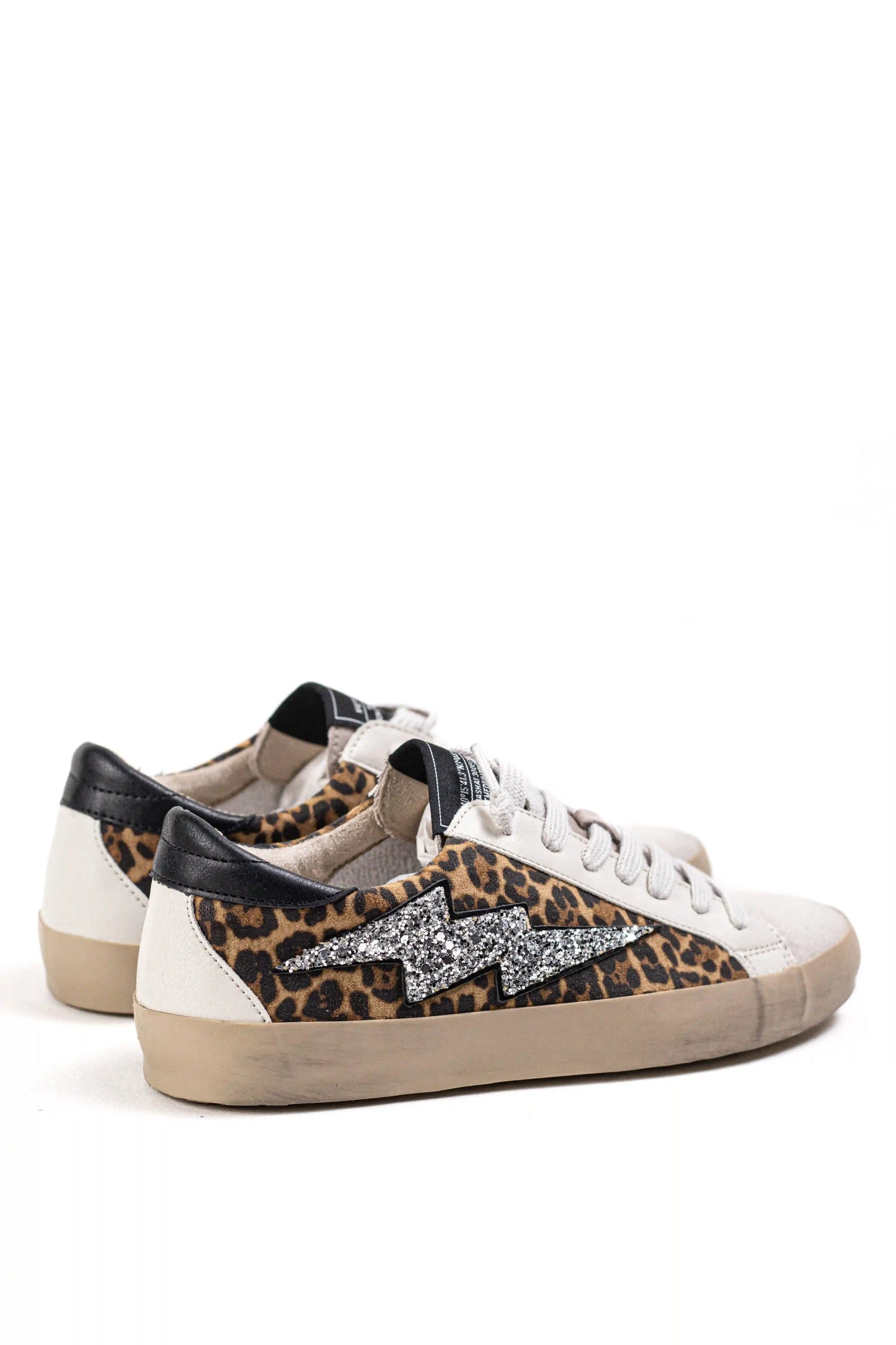 zapatillas mujer casual urbanas con glitter detalle rayo lateral y suela de goma comoda para looks modernos Negro 39