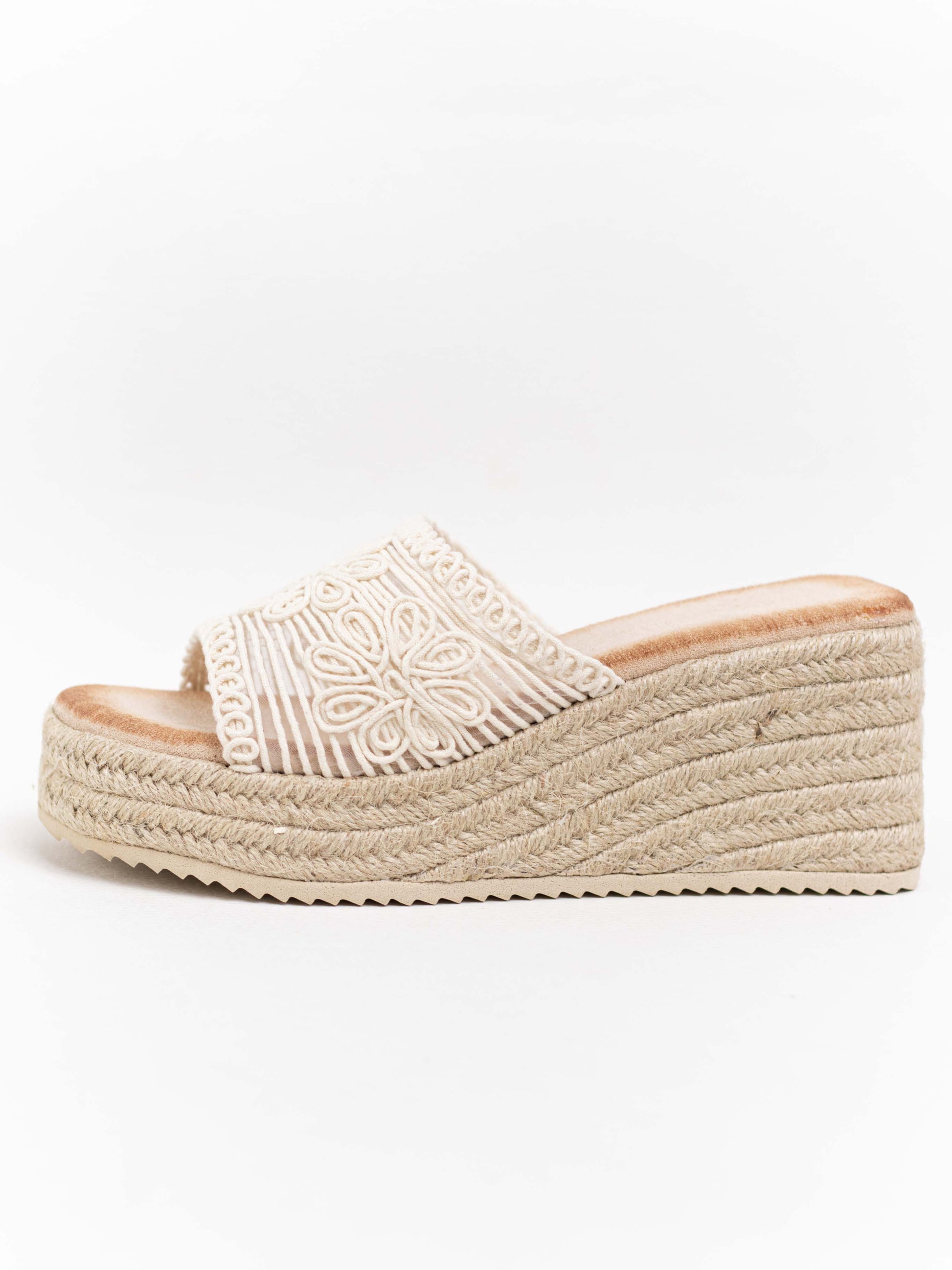 sandalias cunas plataforma yute diseno crochet