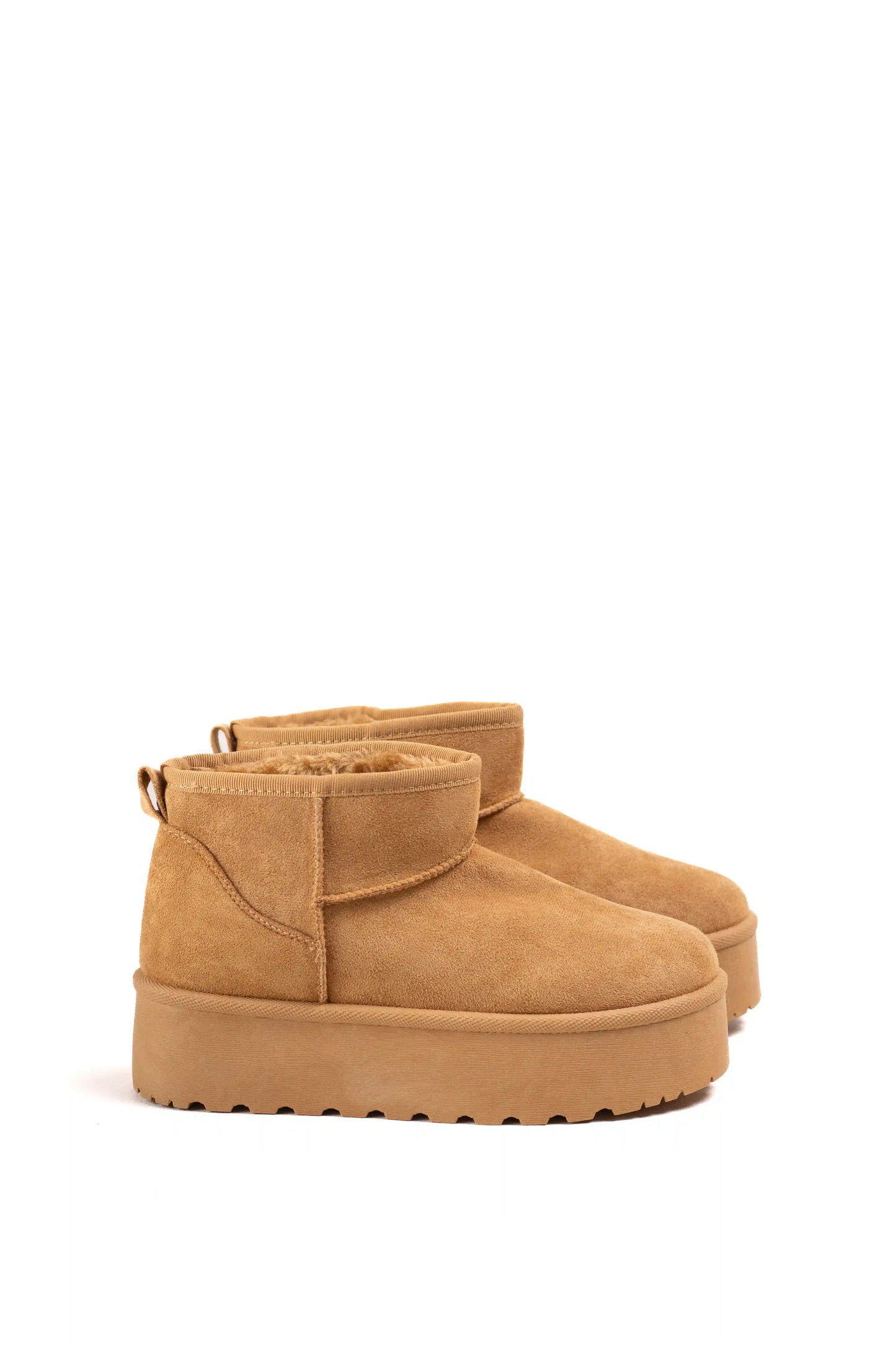 botines nieve mujer con plataforma en color camel Camel 38