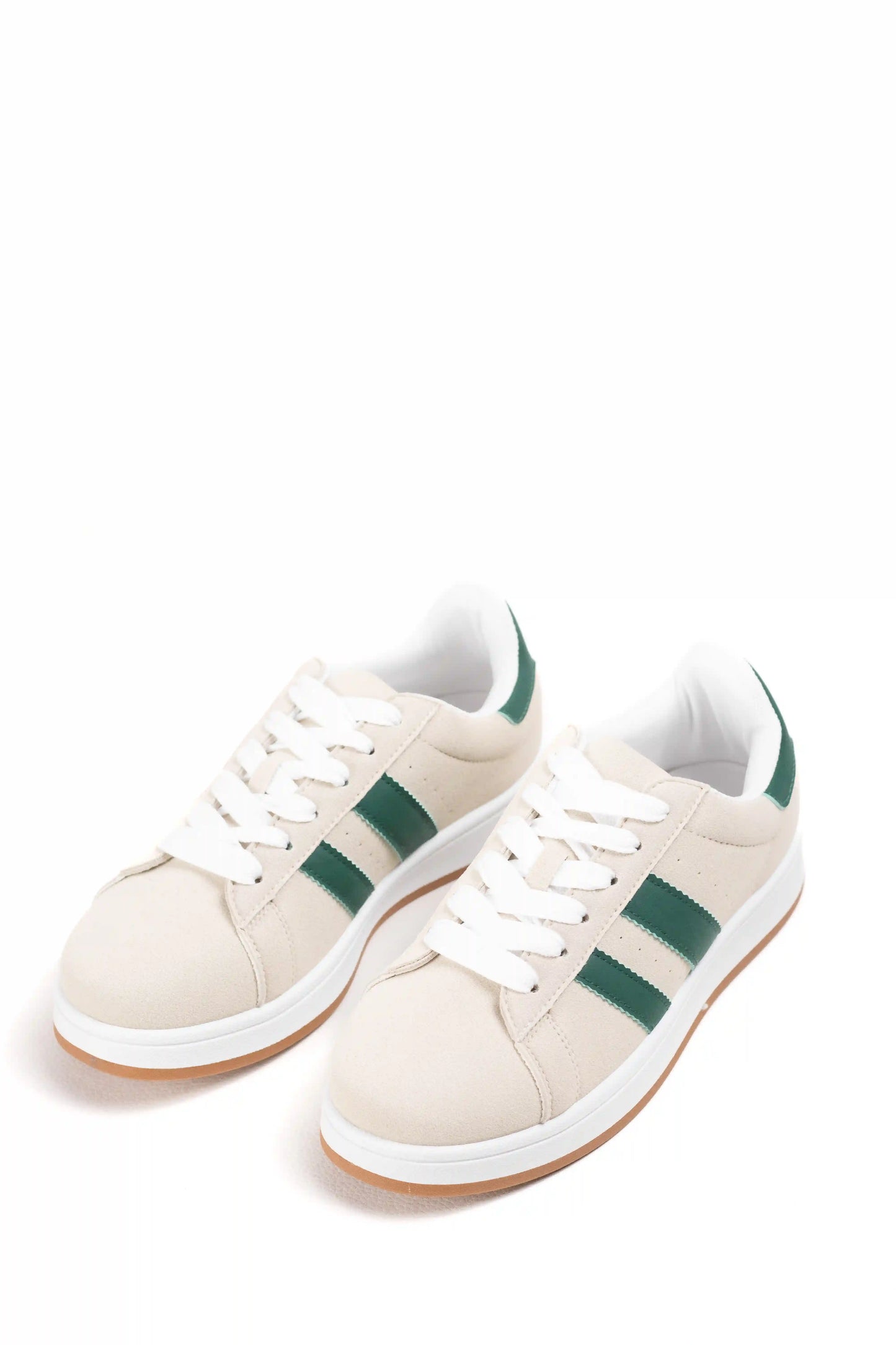 Zapatillas deportivas plataforma hombre con cordones estilo retro