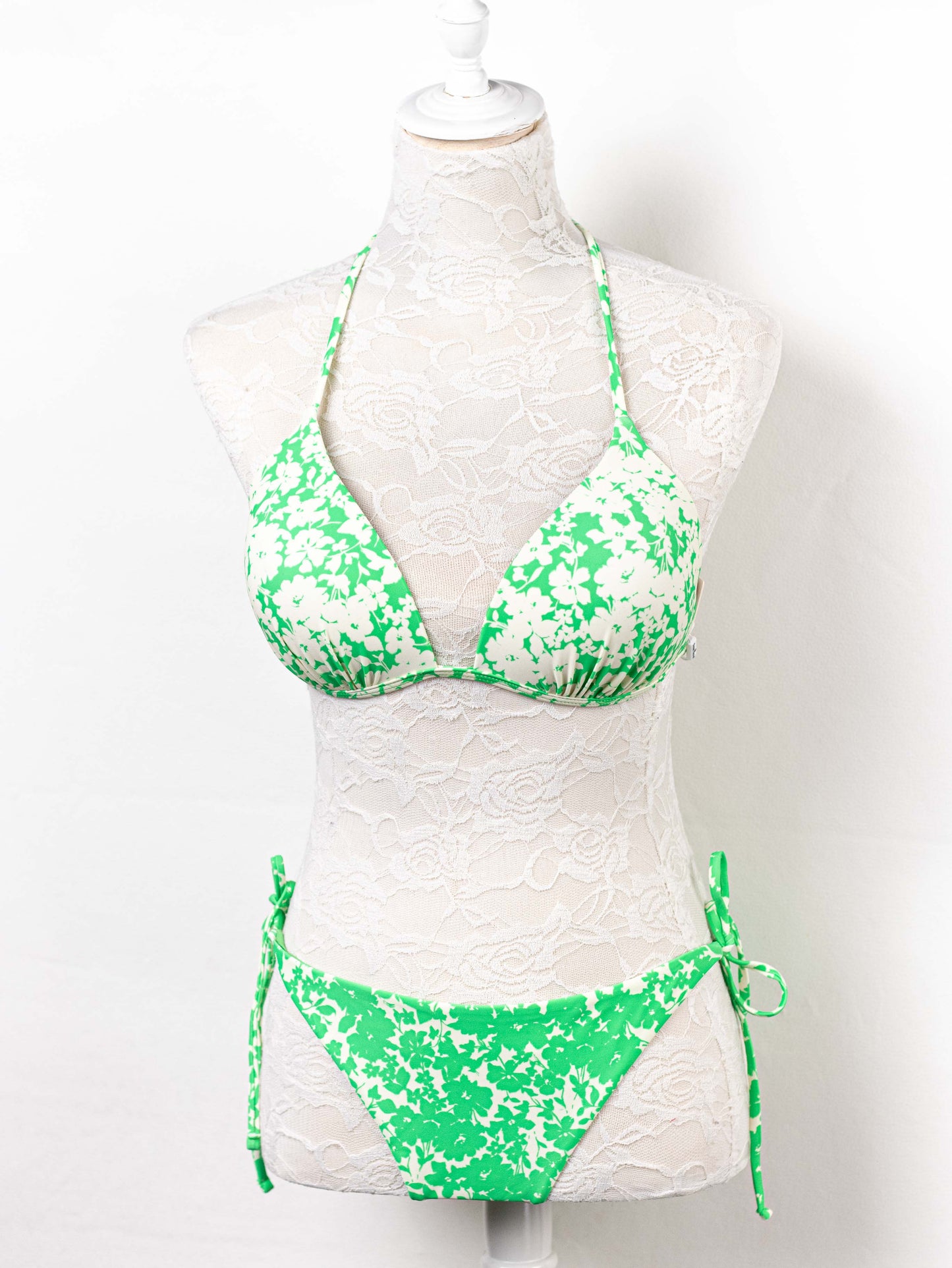 bikini estampado floral Verde 40