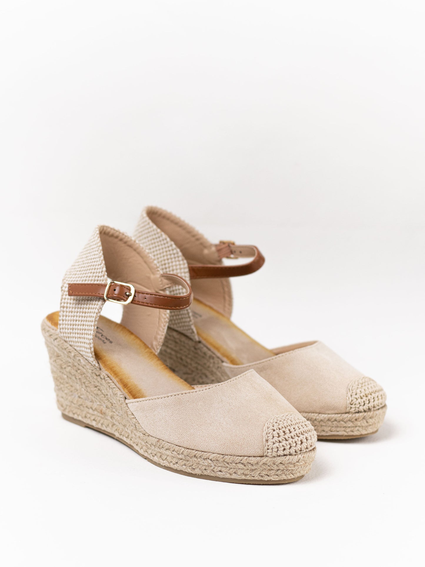 alpargatas mujer cunas con plataforma Beige 37