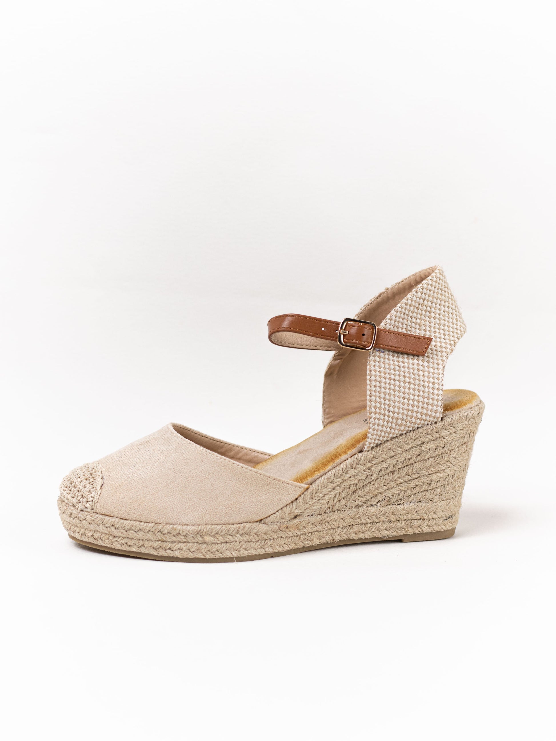 alpargatas mujer cunas con plataforma Beige 39