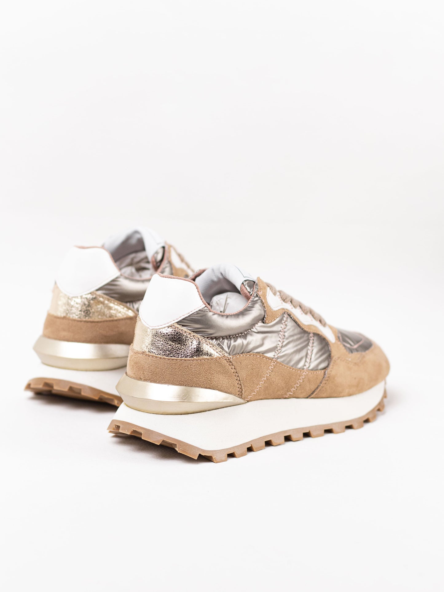 zapatillas combinadas soft nylon con plantilla gel corina