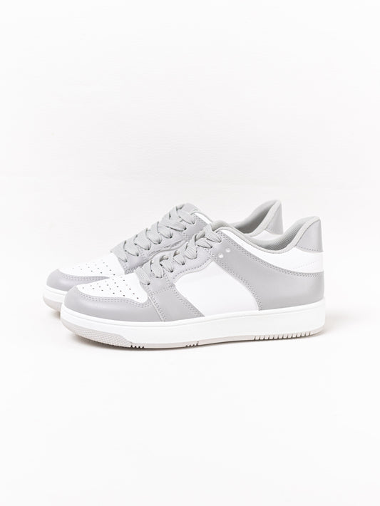 zapatillas de deporte blancas GRIS 39