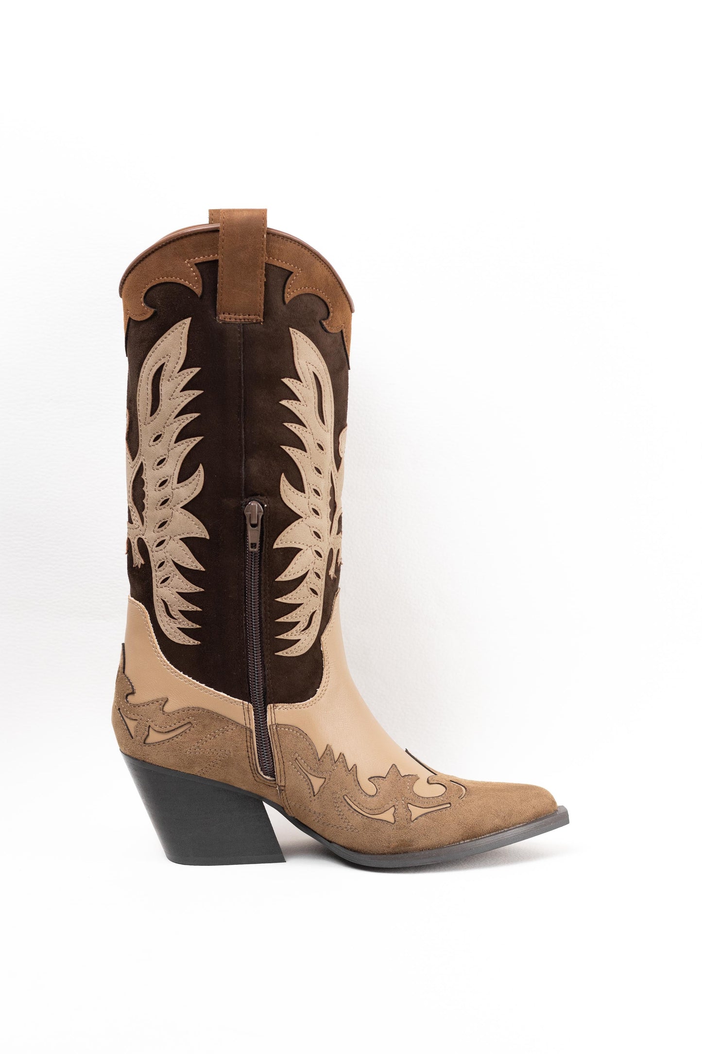 botas cowboy corina Camel 36