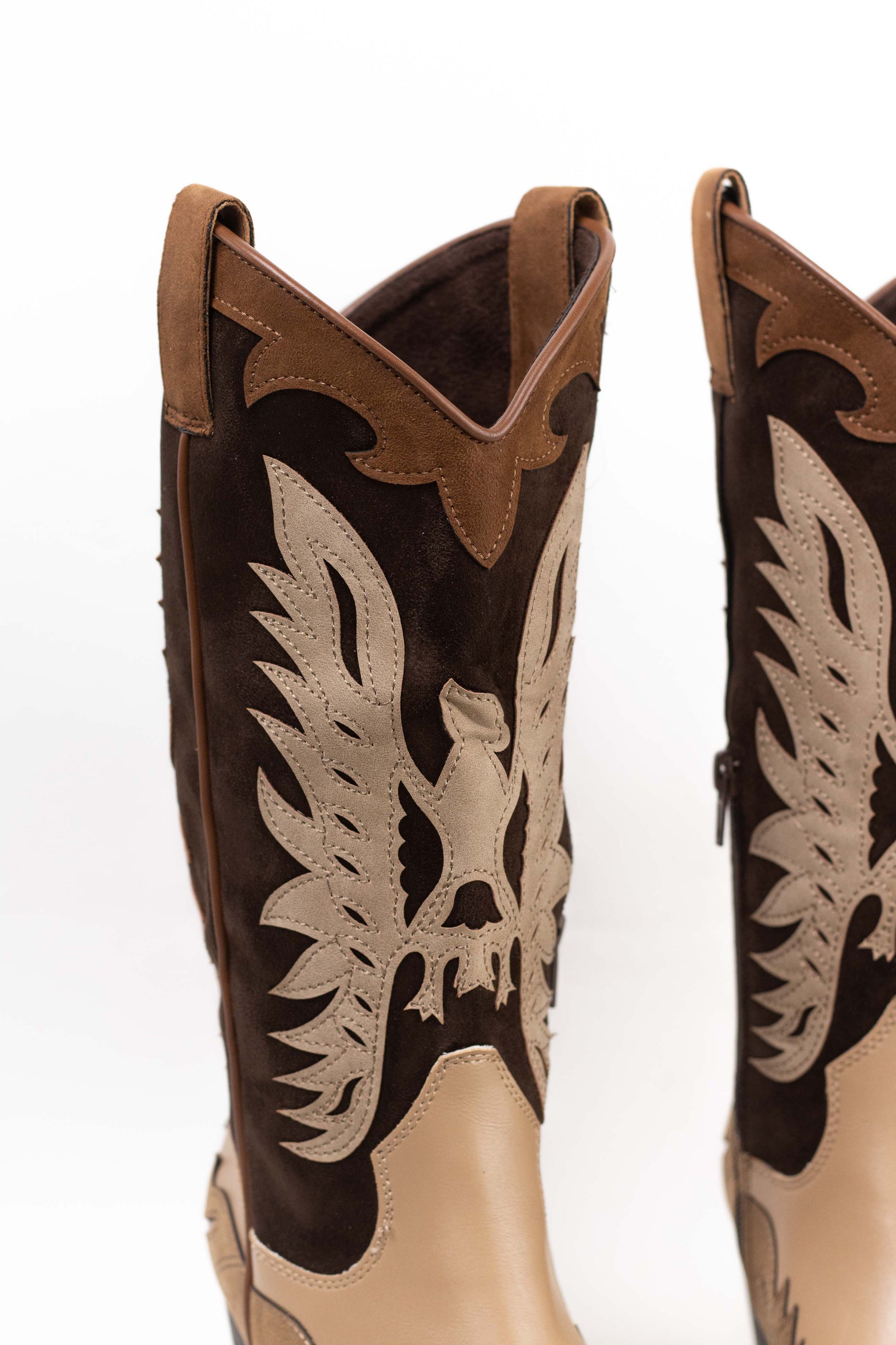 botas cowboy corina Camel 37