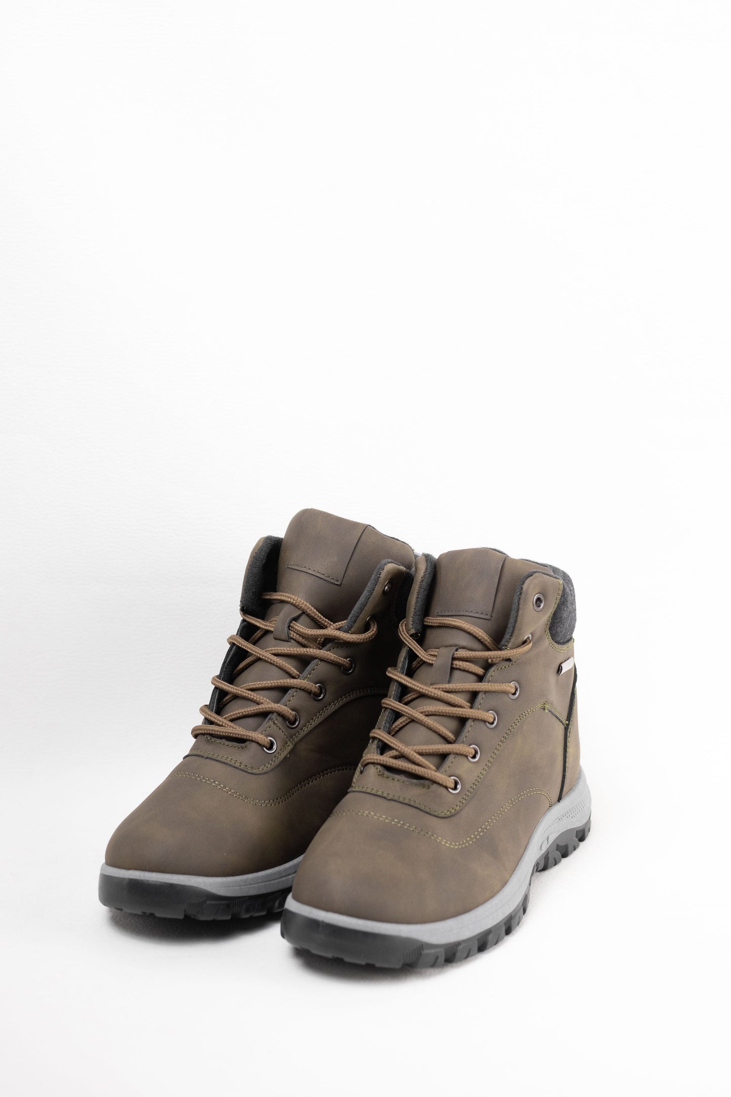 botas senderismo hombre con cordones Negro 40