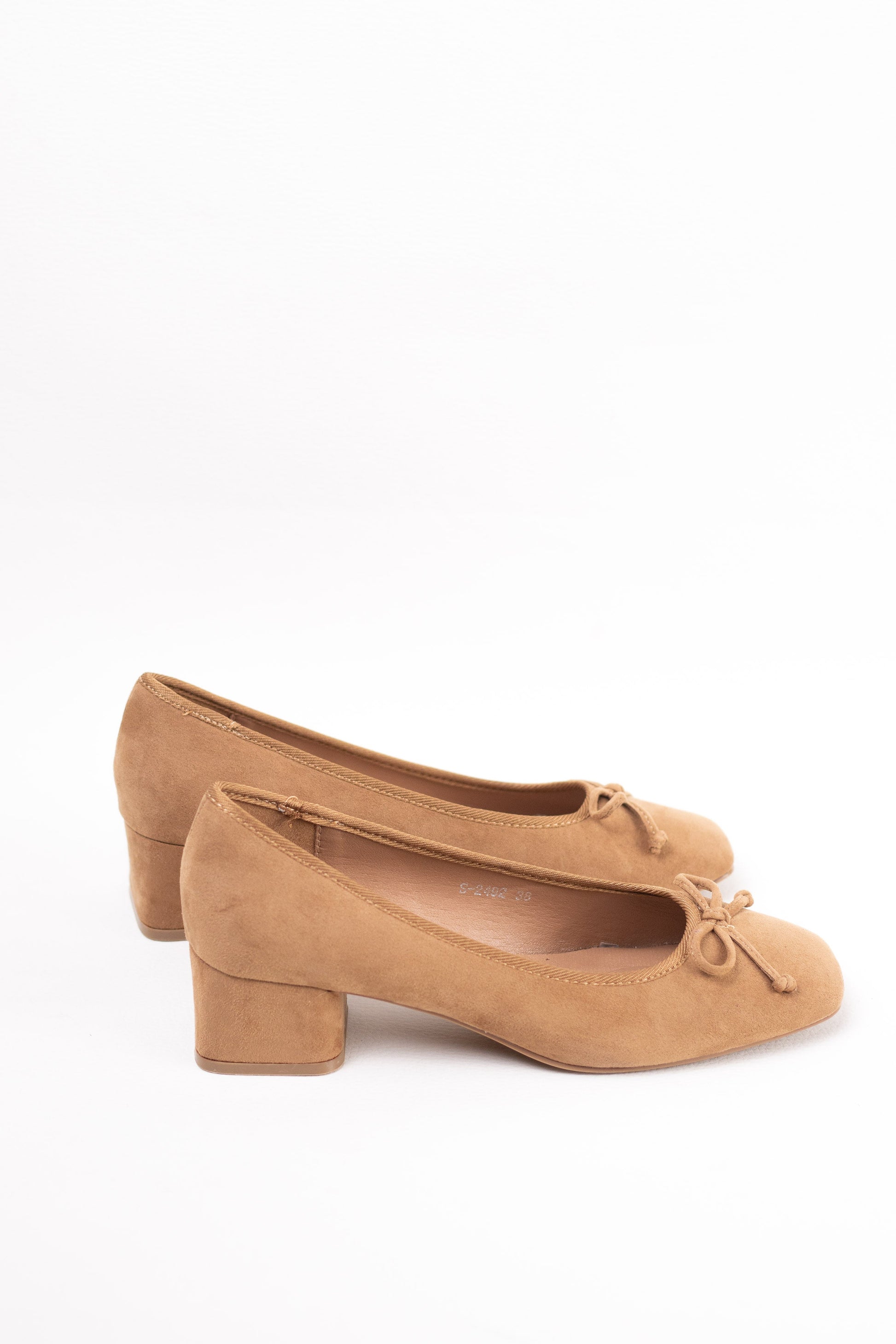 bailarinas con lazo tacon bajito Camel 41