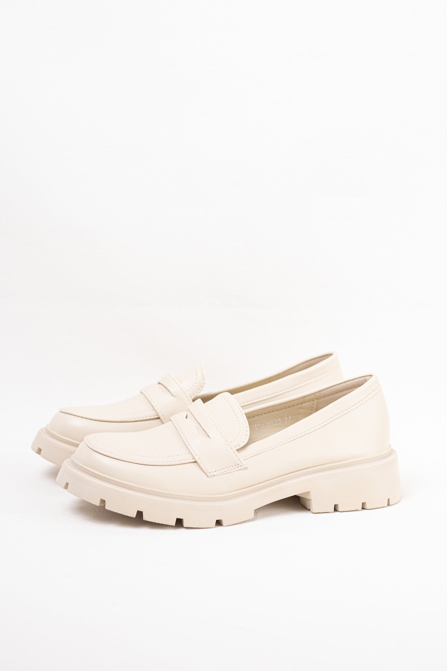 mocasines plataforma mujer Beige 37