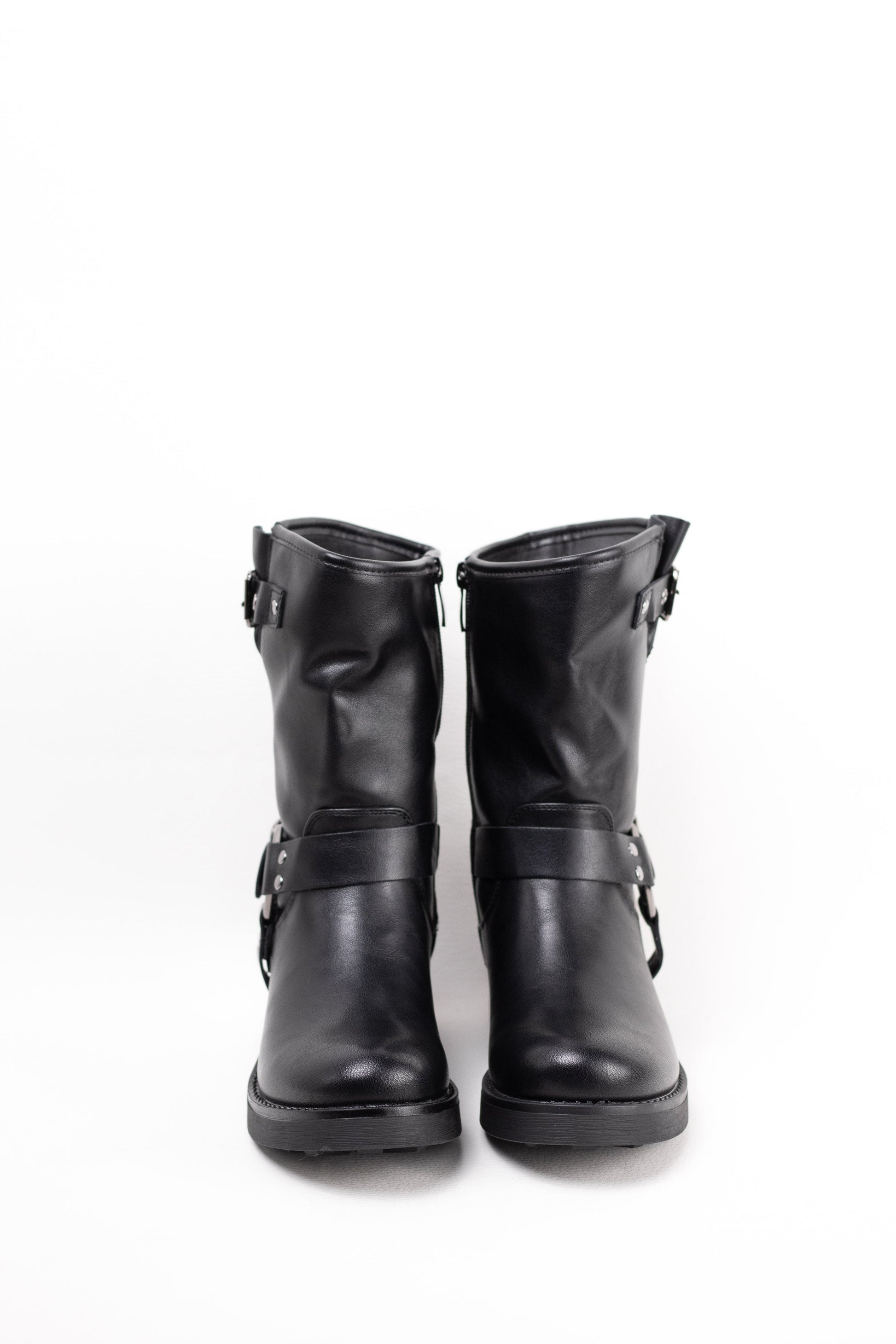 botas moteras de estilo vintage Negro 39