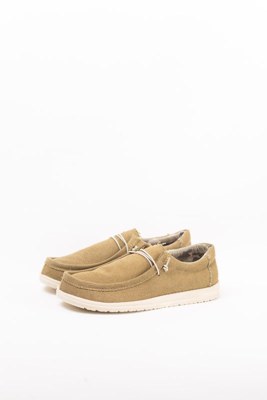 nauticos lino para hombre Khaki 40