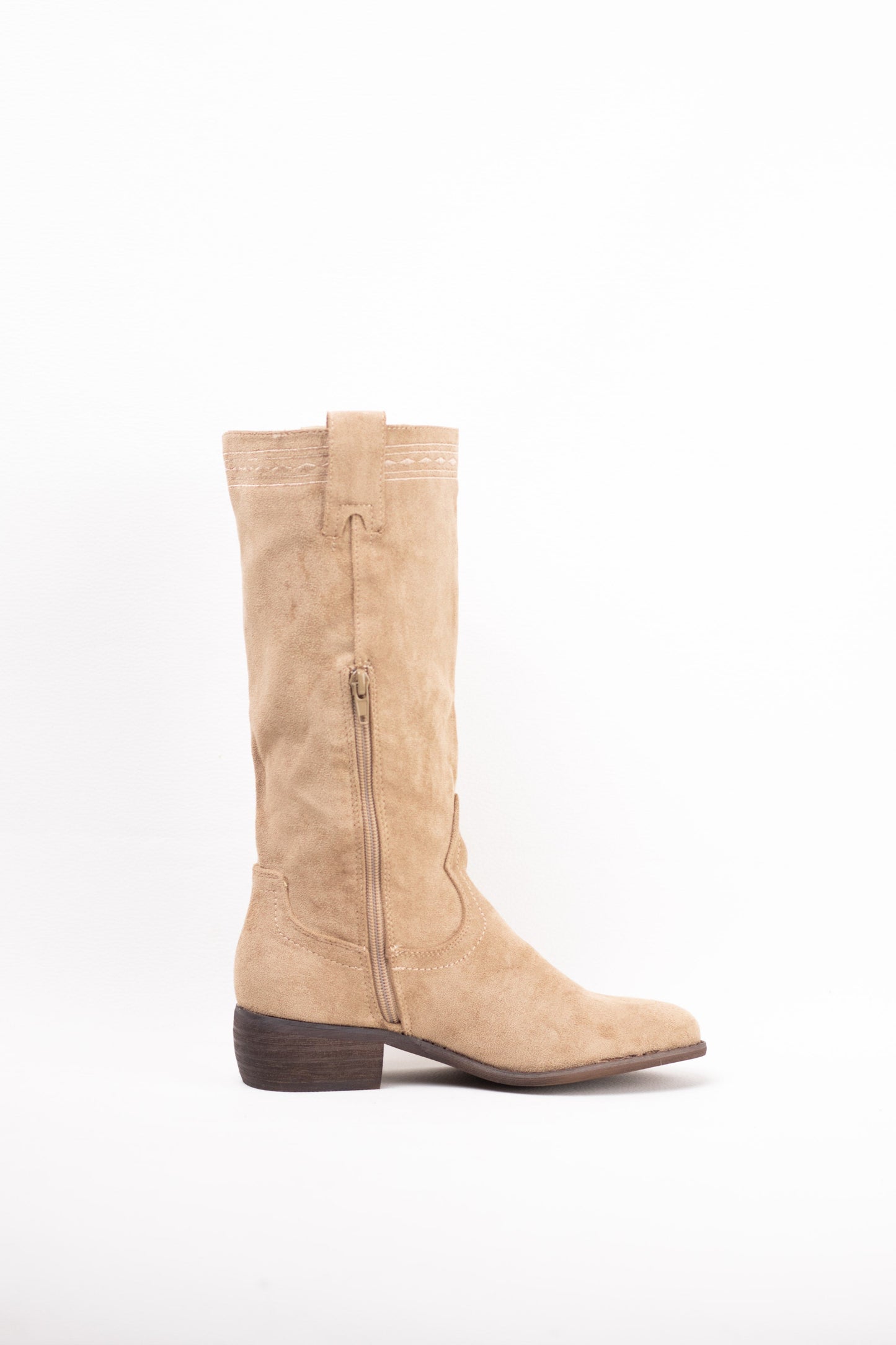 botas cowboy mujer con tacon bajo 1