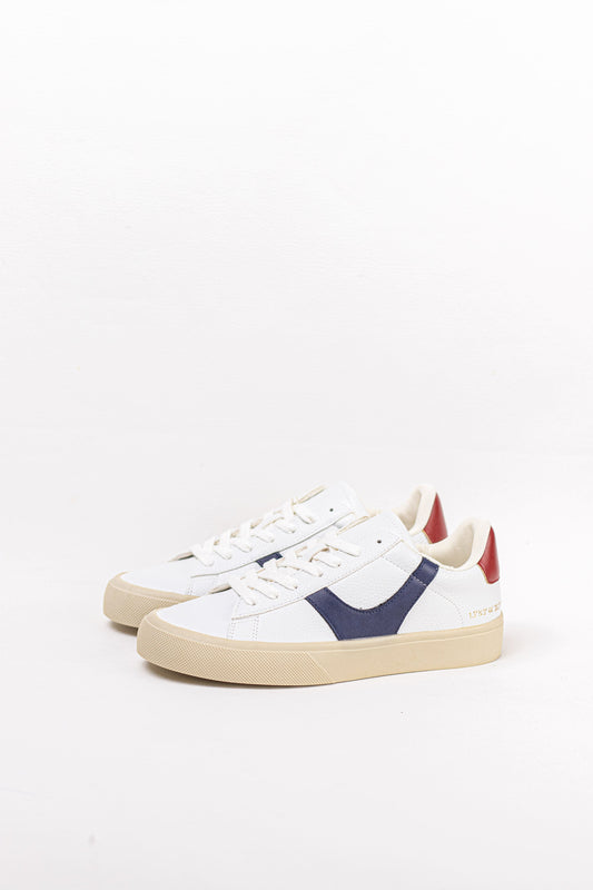 zapatillas plataforma mujer con codones corina Azul-rojo 36