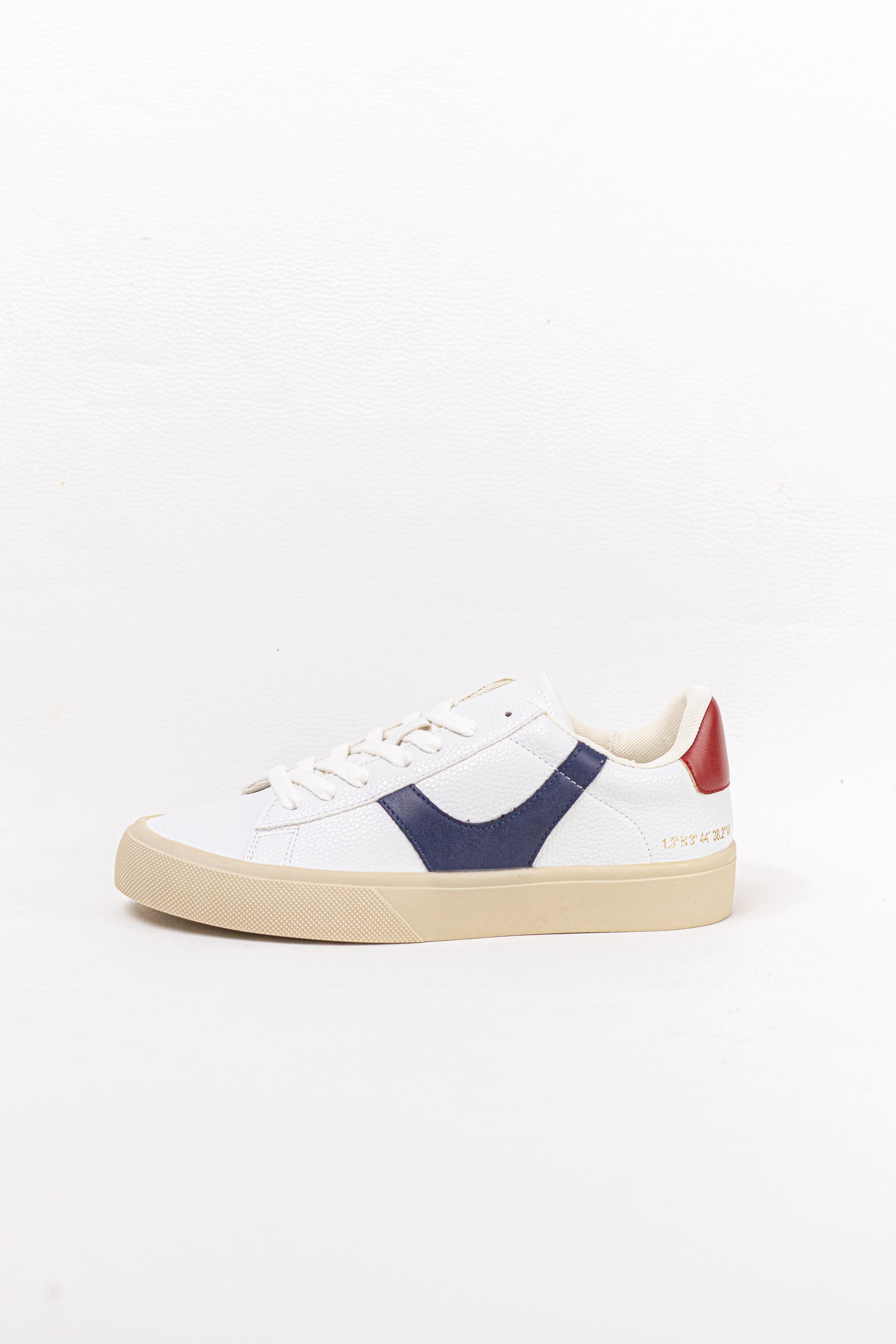 zapatillas plataforma mujer con codones corina Azul-rojo 41