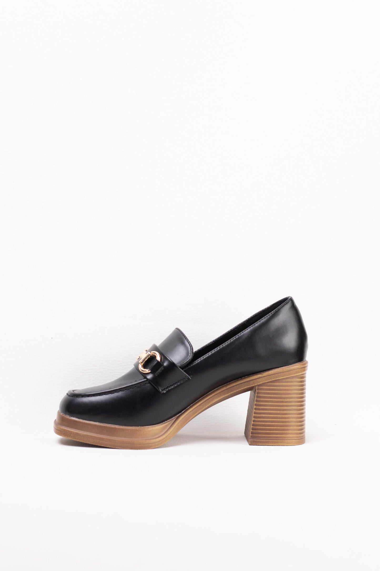 mocasin mujer con tacon alto y plataforma Khaki 37