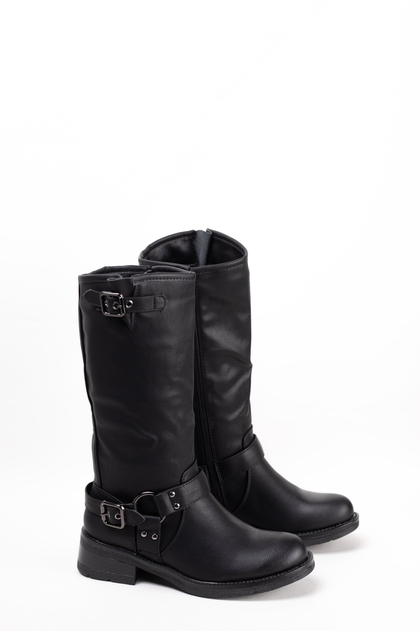 botas moteras mujer Negro 40