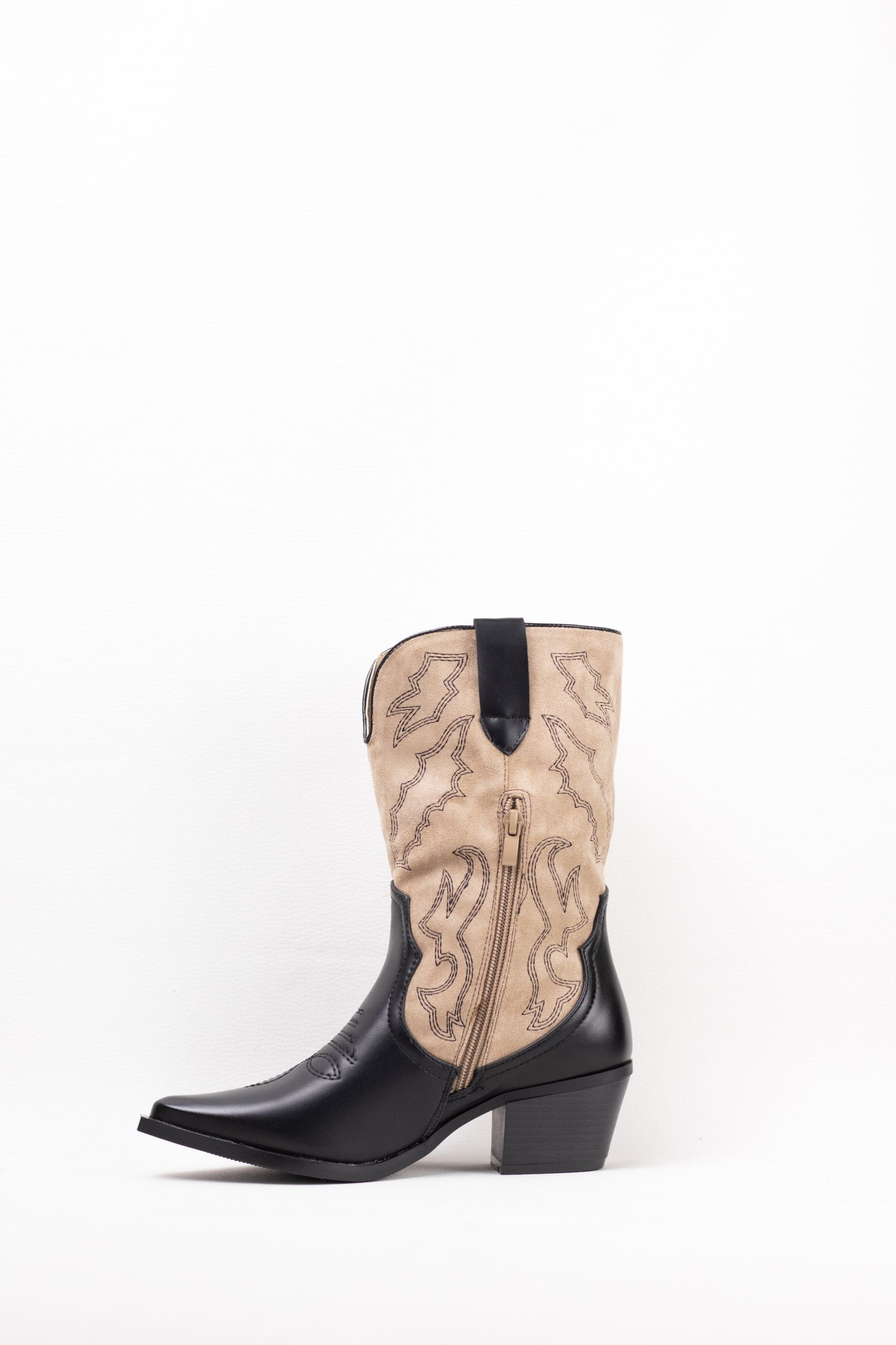 botas cowboy mujer bicolor Khaki 41