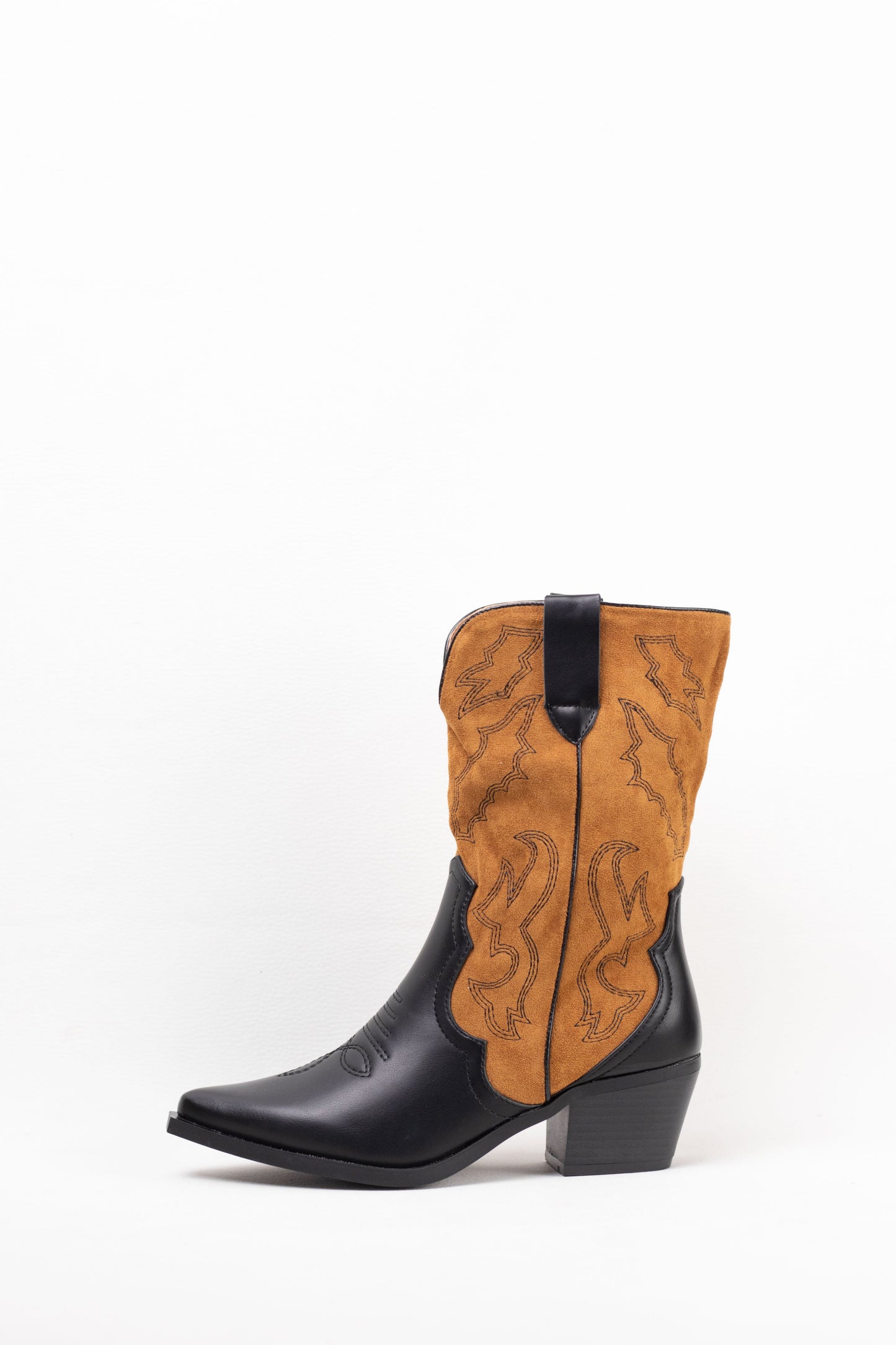 botas cowboy mujer bicolor Camel 39