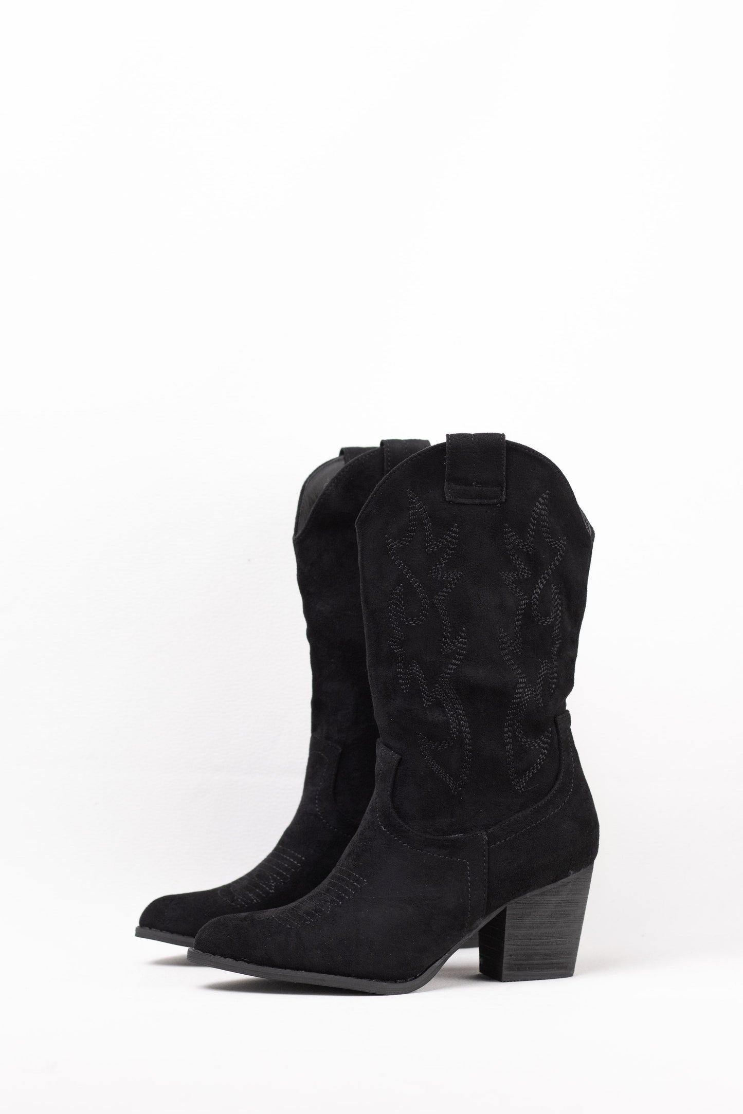 botas cowboy mujer con tacon cubano Plateado 36