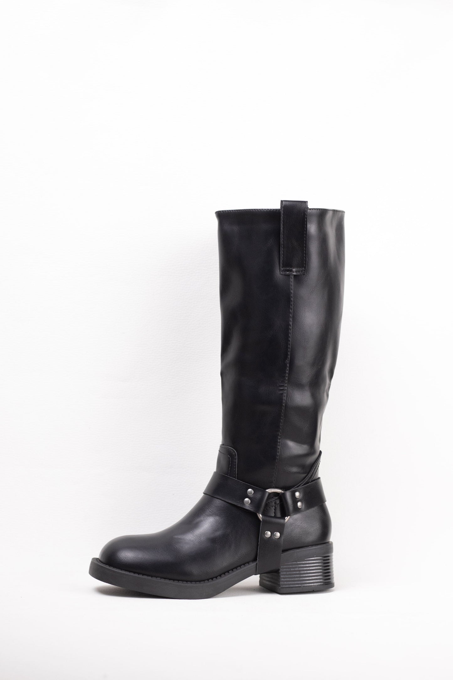 botas moteras botas biker mujer con plataforma Negro 40